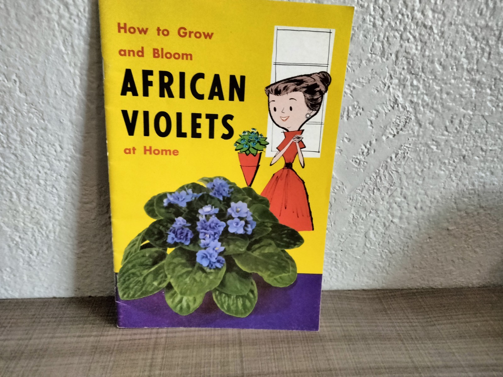 Vtg. 1939 Empire State Nursery Co. Fruits & Flowers Booklet + 2 African Violets