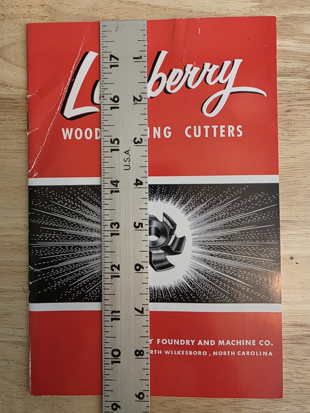 1956 Lineberry Woodworking Cutters Brochure + Paperwork + Letter