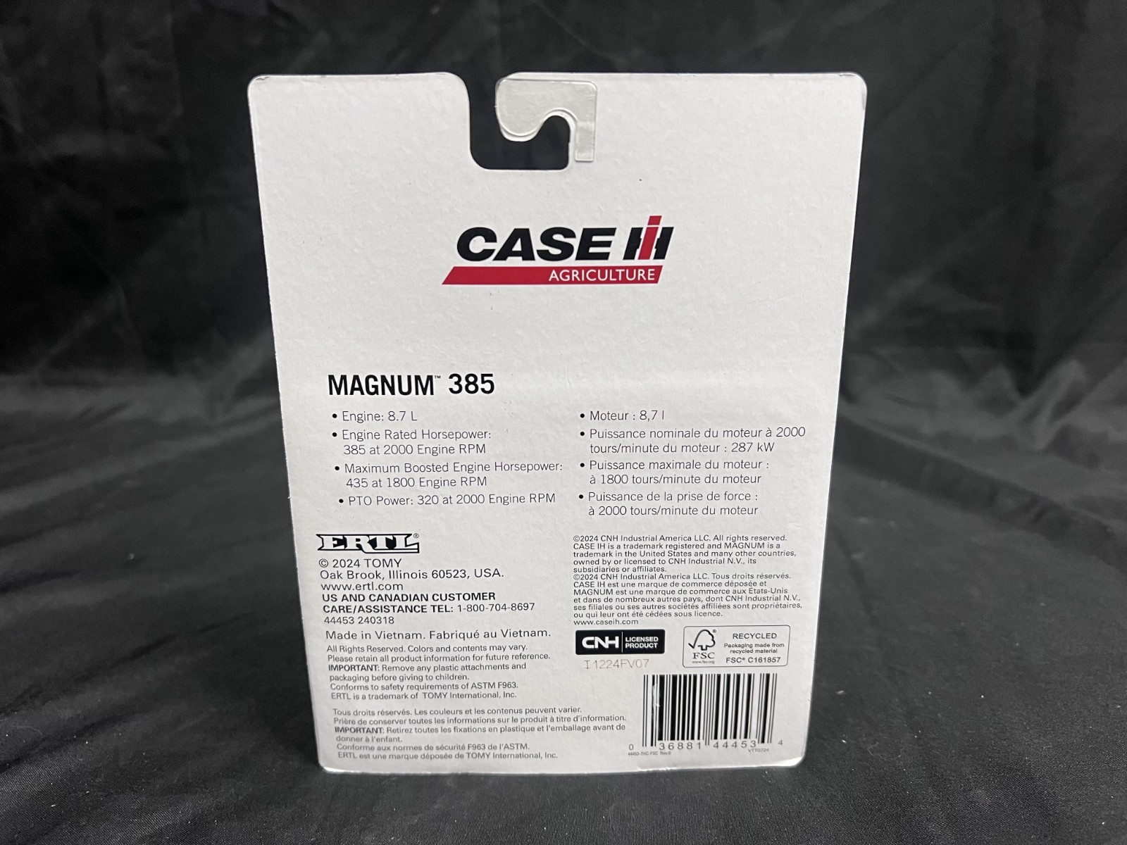 CASE IH MAGNUM 1/64 SCALE 385 ZFN44453
