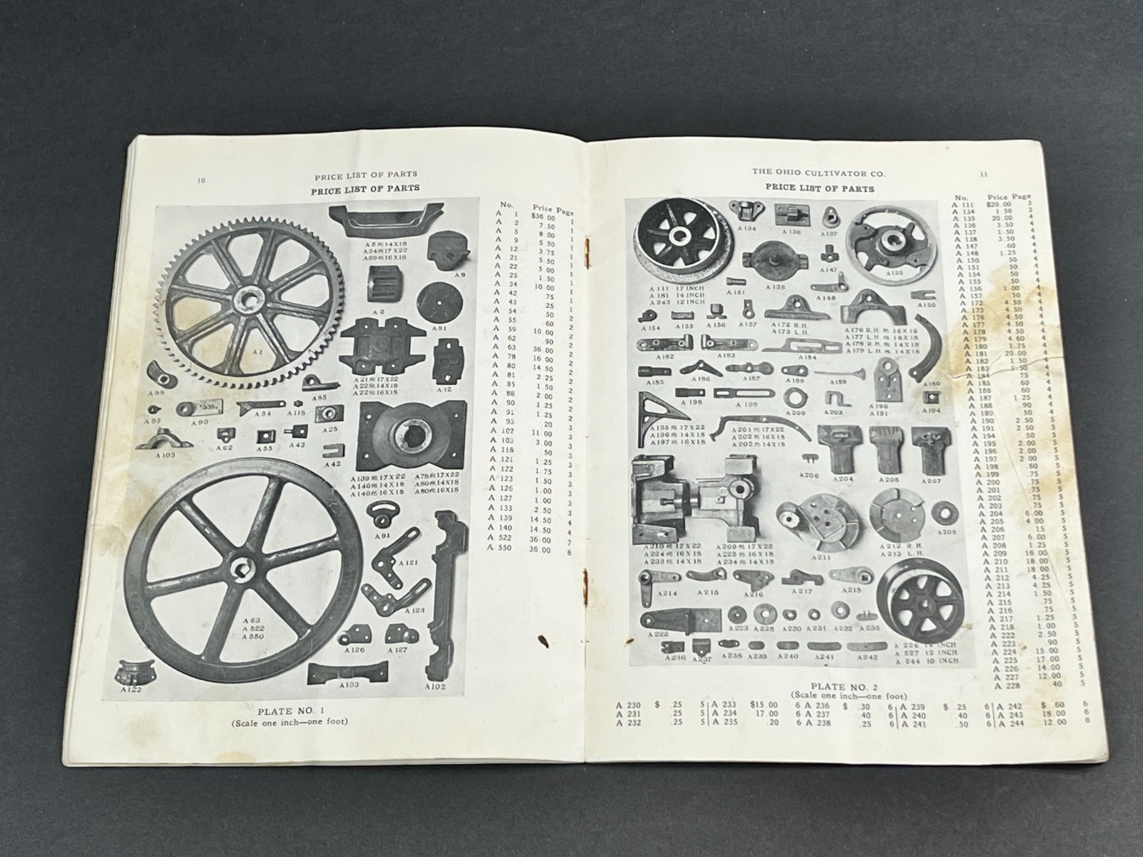 1923 Ohio Cultivator Automatic Hay Presses Parts Price List Repairs Bellevue OH
