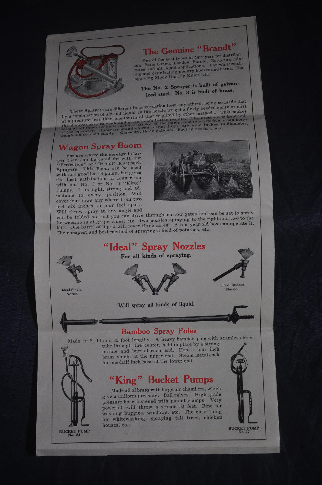 Sprayers in Action: Barrel Pumps-Bucket Pumps & Outfits by Henry & Allen Auburn