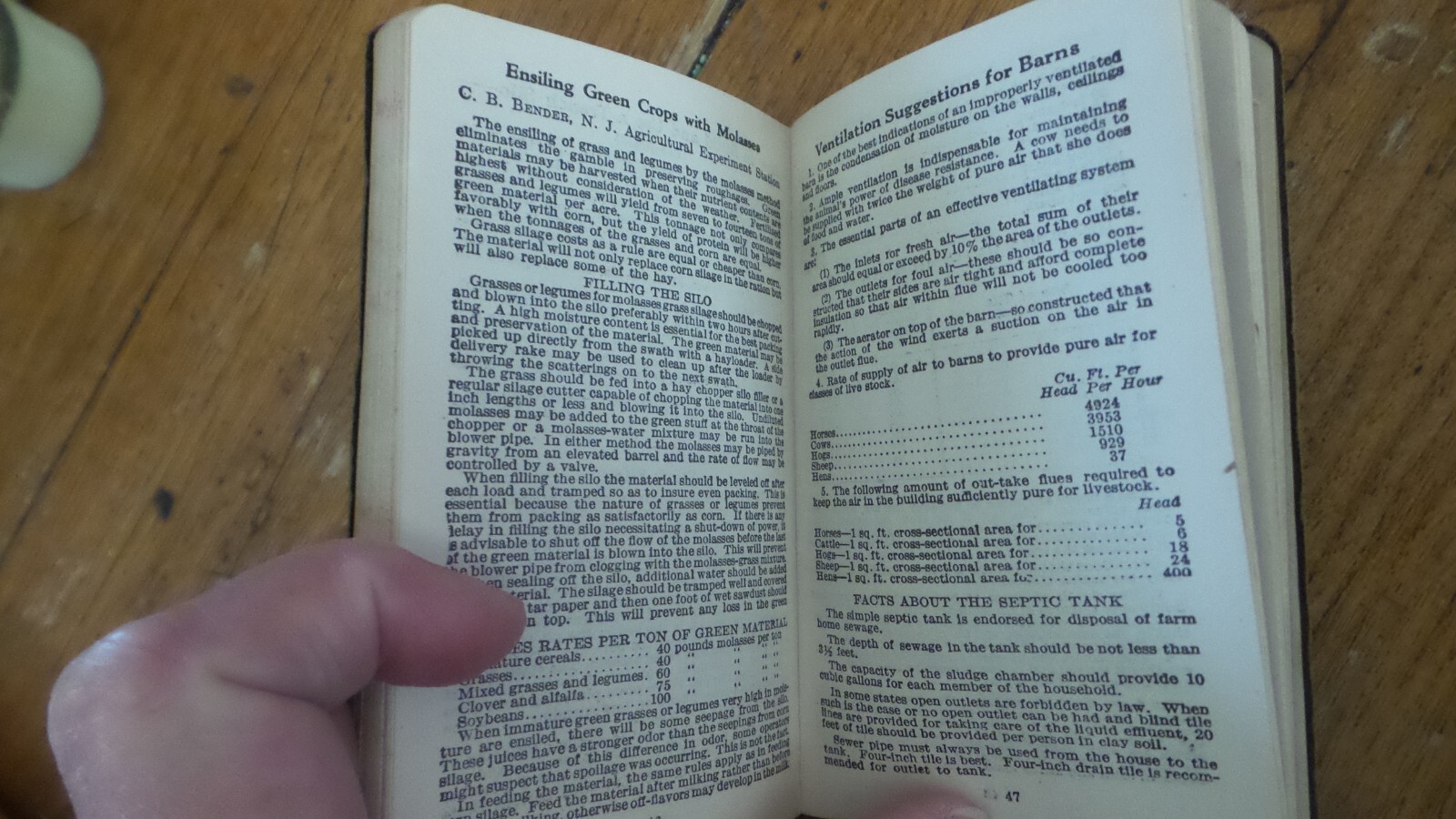1946 DELAVAL DIARY Pocket Calendar Booklet, Advertising, Farm Almanac, Log