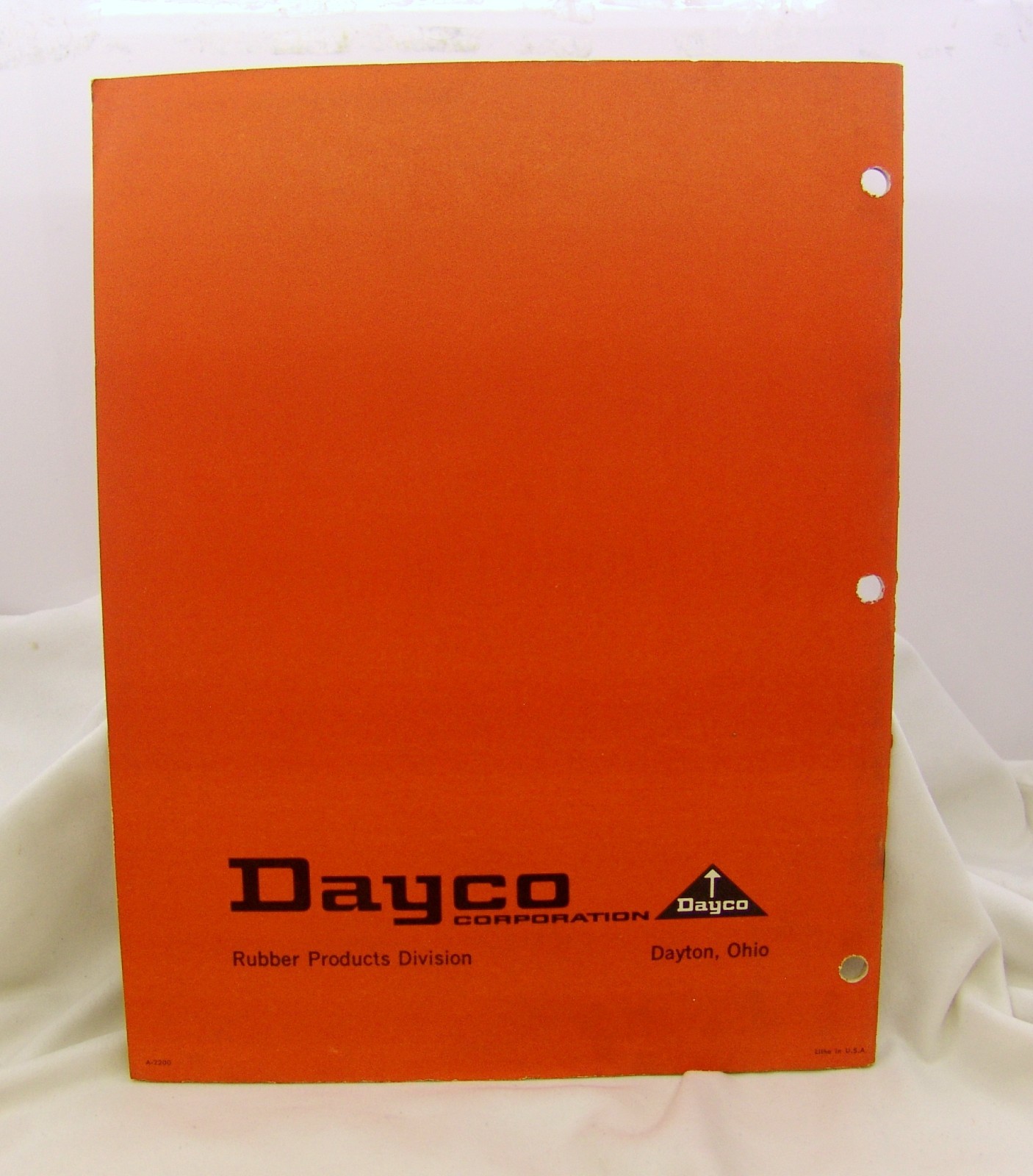 Vintage Dayco Variable Speed V-Belts Catalog! – 1962! – NO RESERVE!