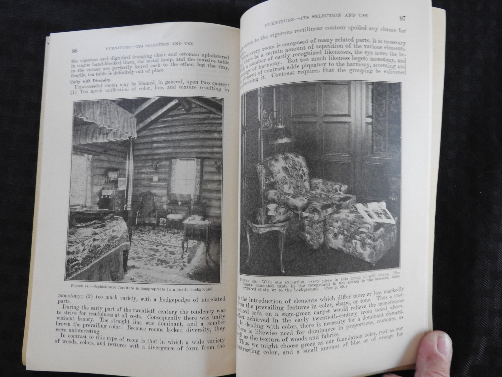 1931 « Furniture, it&rsquo;s Selection & Use » U.S. Department of Commerce Wood Lumber