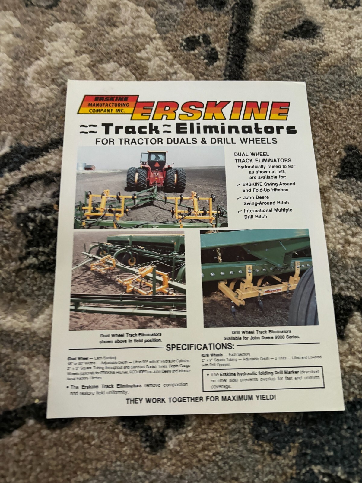 Erskine Track Eliminators Brochure FCCA24