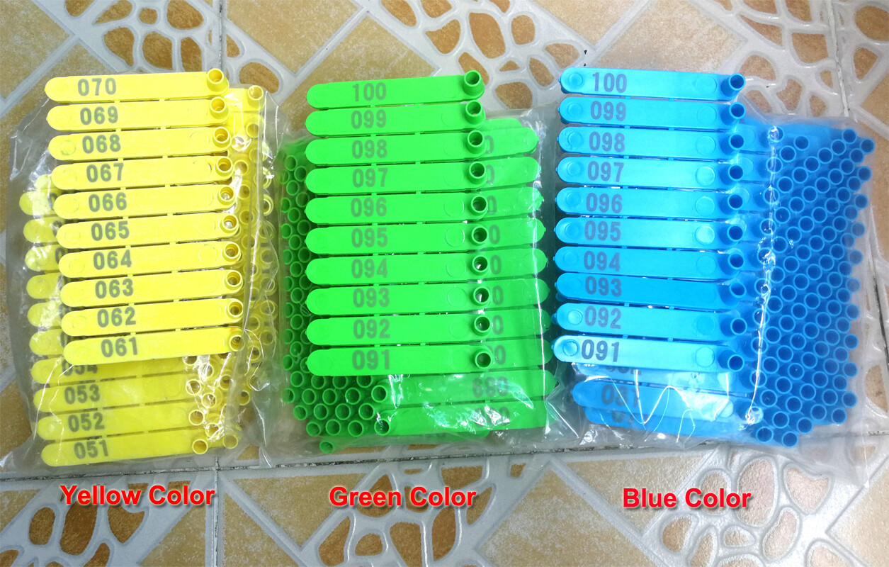 74mm*11.5mm LIVESTOCK tags Ear Tags for Sheep eartag or small animals tag