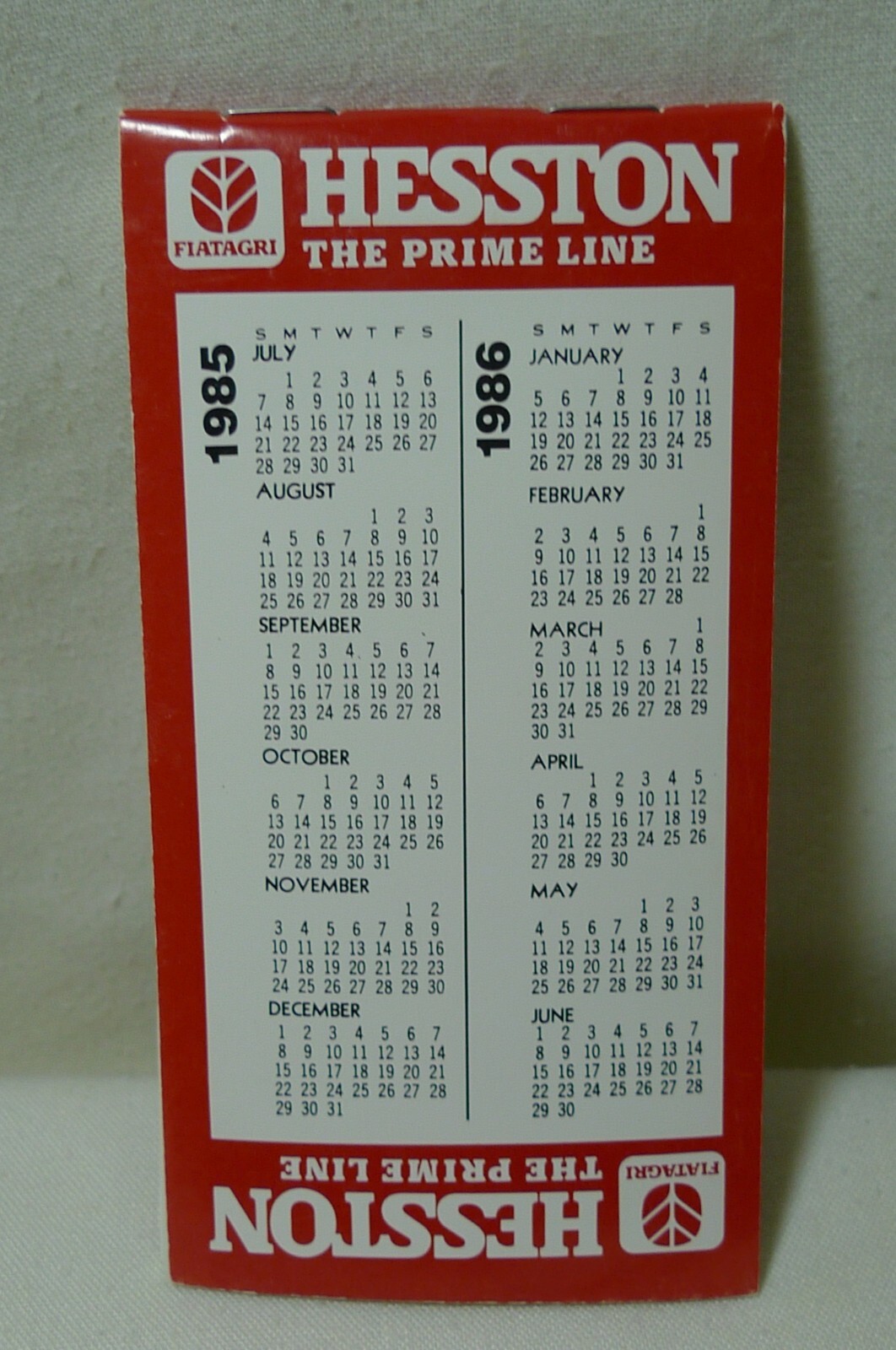 Hesston The Prime Line Pocket Notebook 1985 ~ Cutter Chisel Model 2540