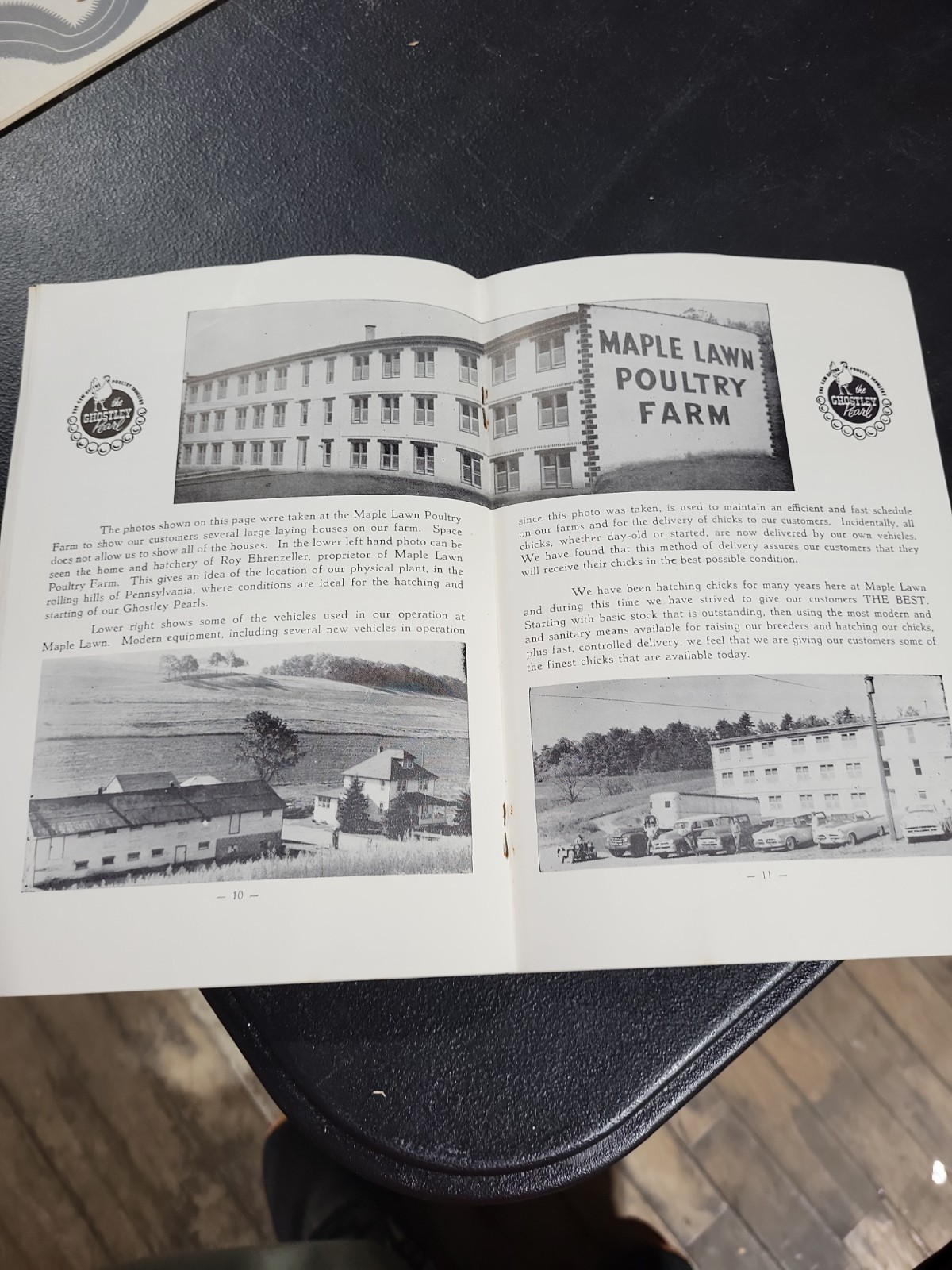 Maple Lawn&rsquo;s Ghostley Pearl Booklet Poultry Farms McAlisterville PA