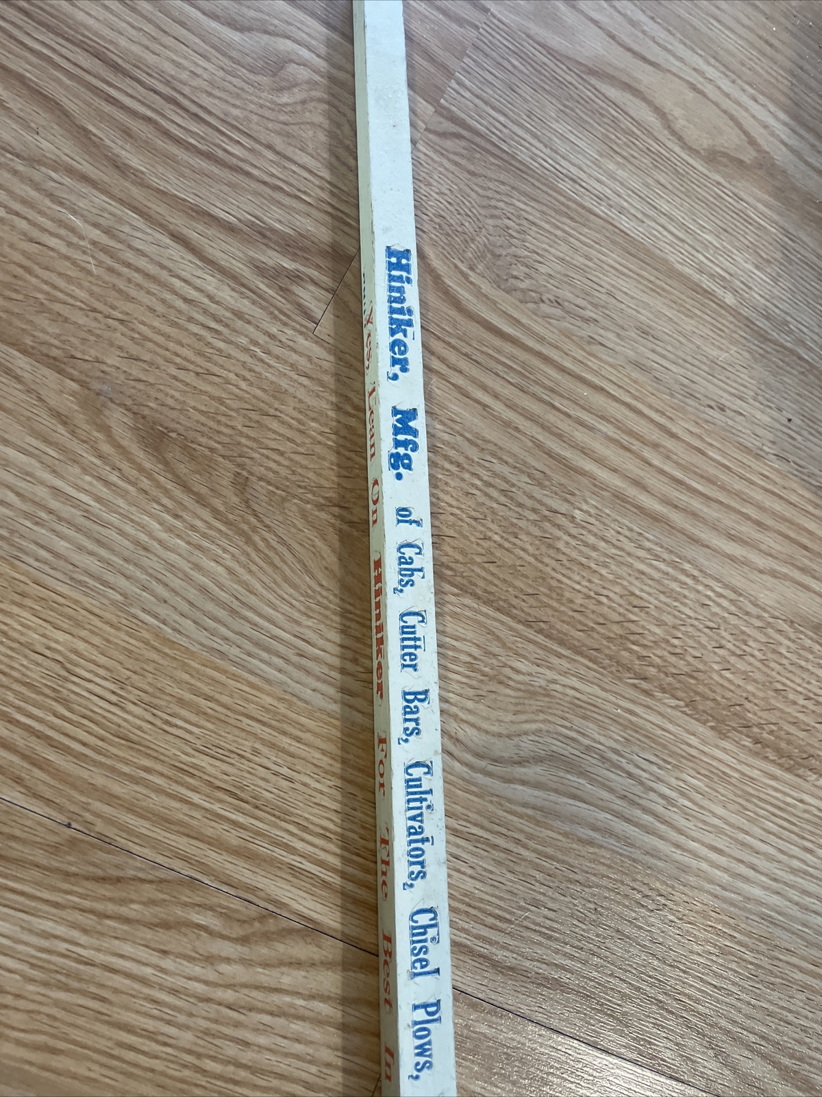 Hiniker Farm Equipment Yardstick