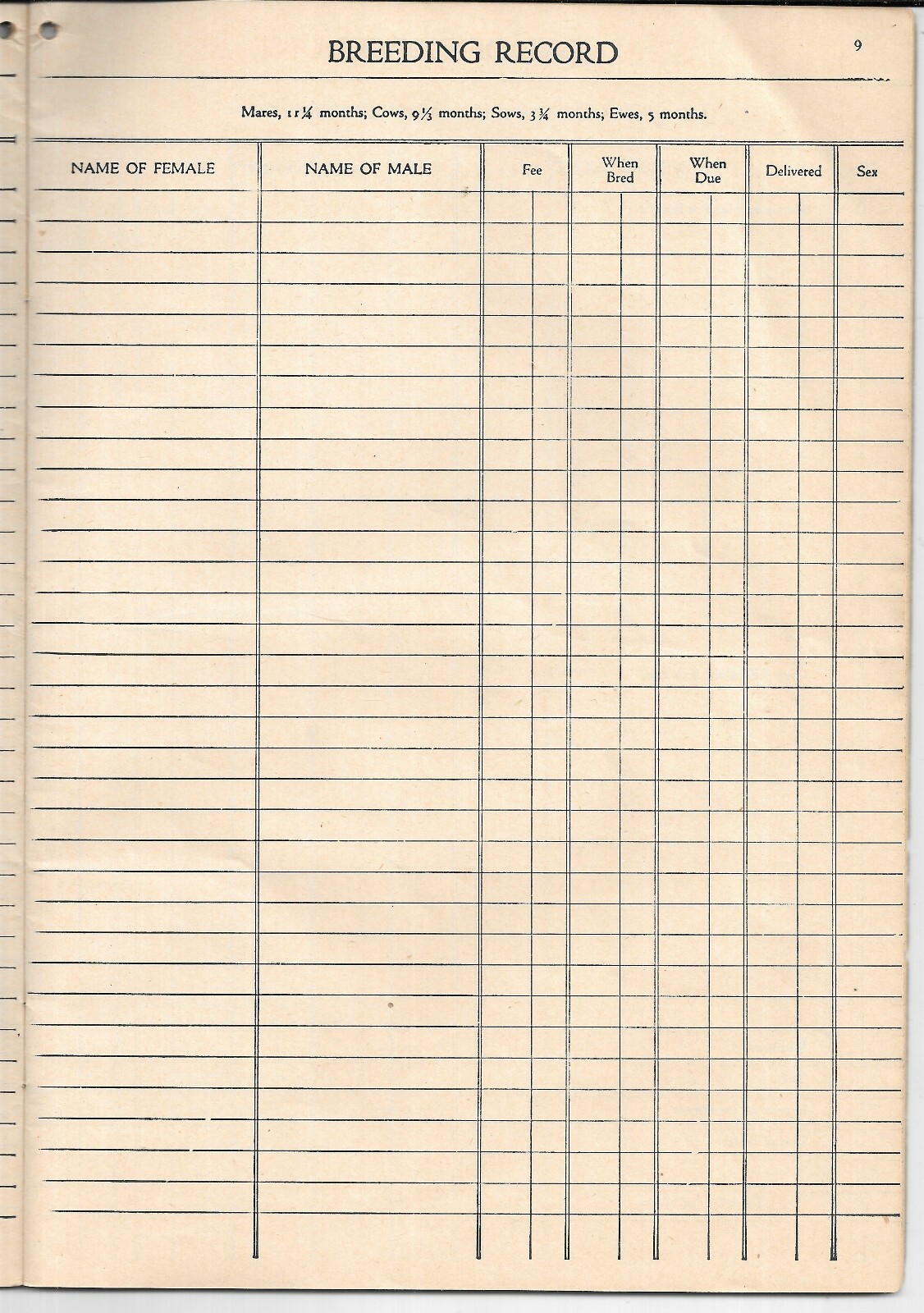 1915 FARMERS RECORD AND ACCOUNT BOOK, ALEXANDER WARD & CONOVER Union Stock Yards