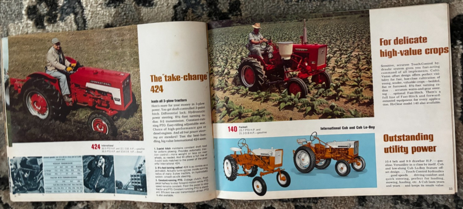 International Harvester Buyers Guide For Summer & Fall 1967 Brochure DCPA26