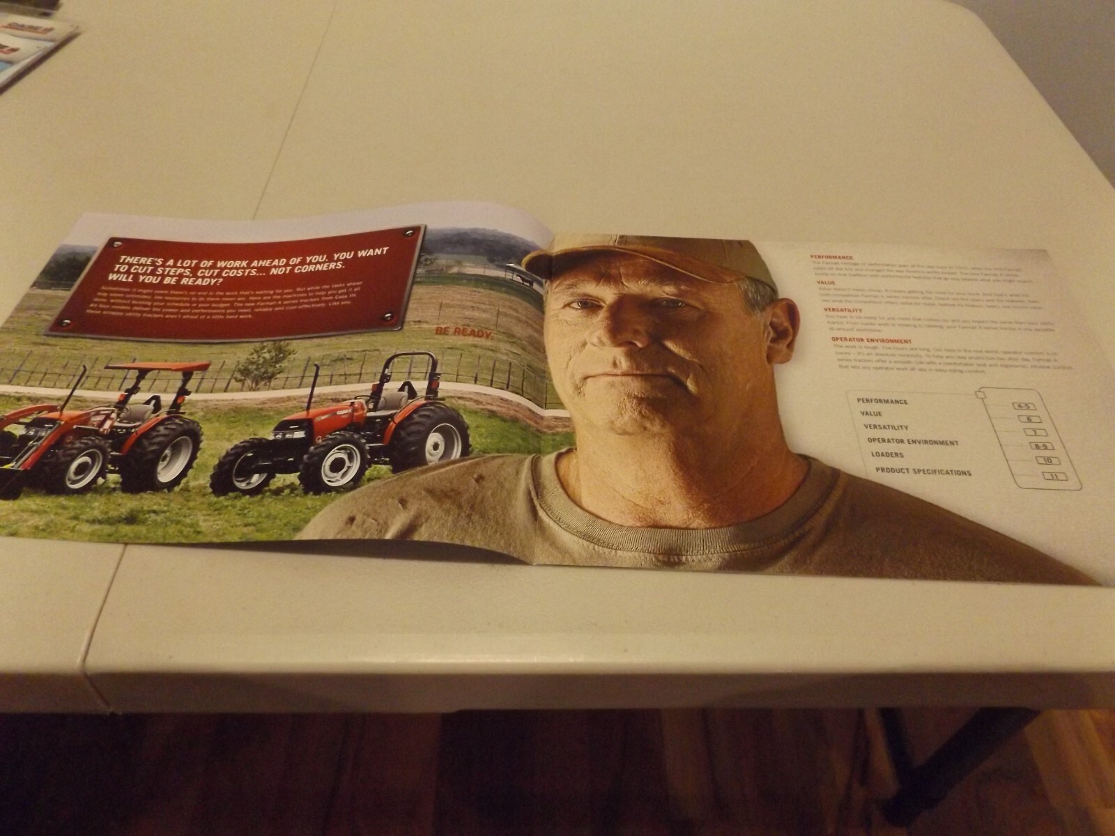 CASE-IH FARMALL A SERIES TRACTORS, LIT # CIH07221101 2011