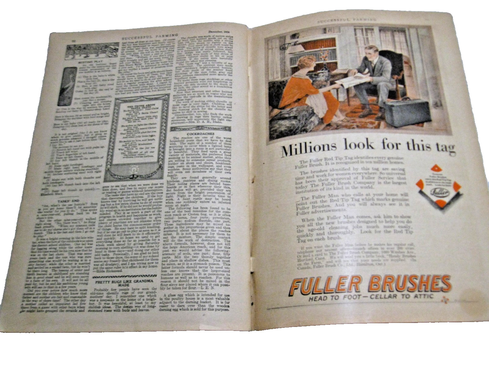 SUCCESSFUL FARMING Dec 1924 Sept 1930 & Renewal Model A IH Mobiloil Buick