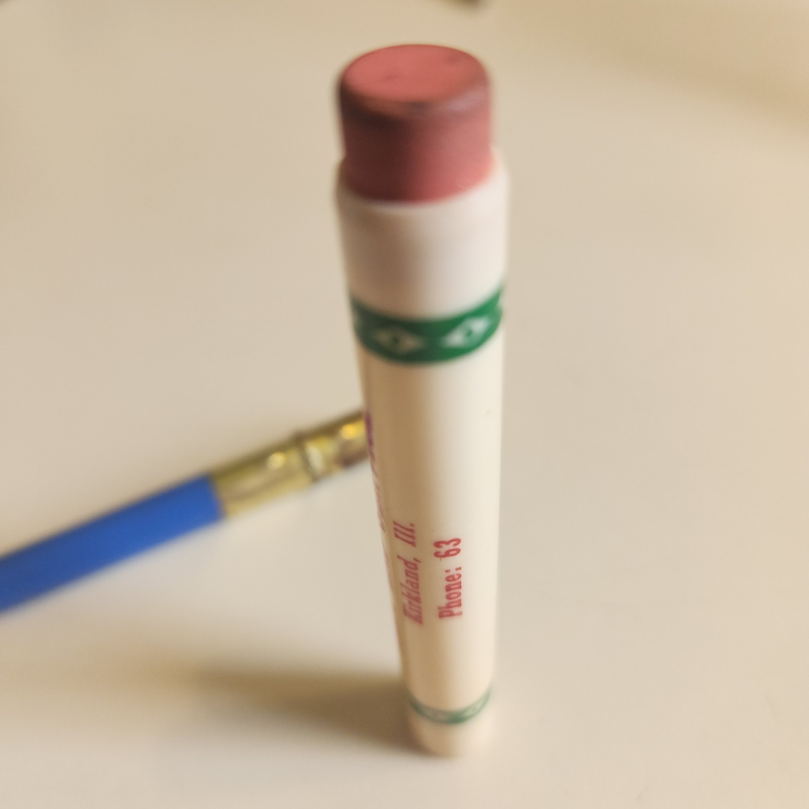 Bullet Pencil New Idea Farm Equipment Kirkland Illinois Vtg Ag Advertising