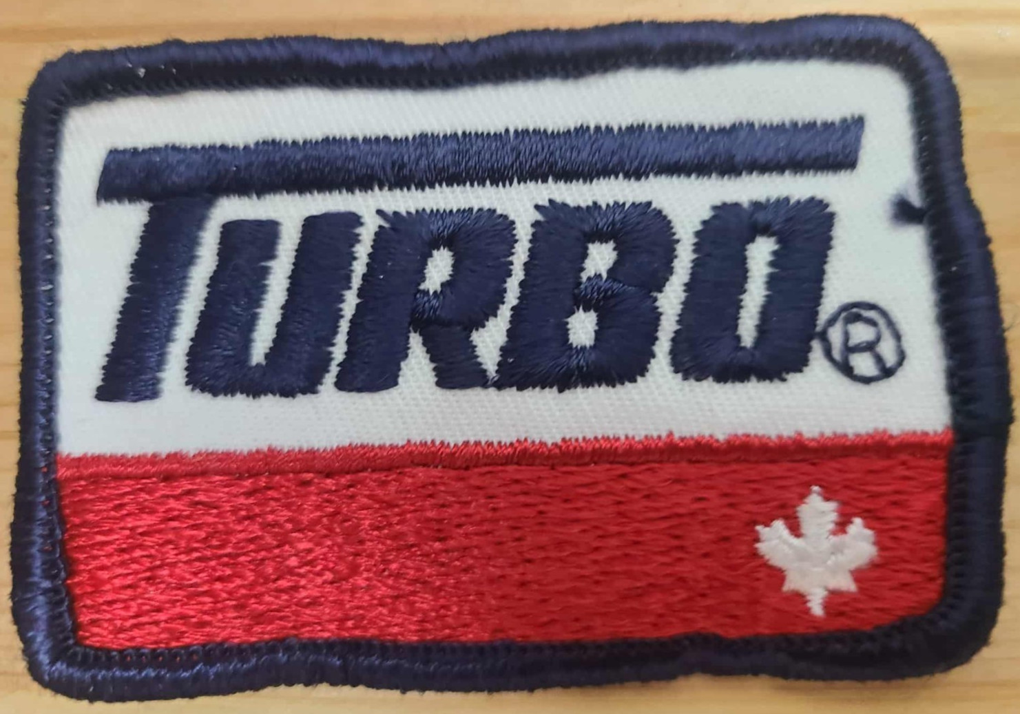 Vtg « Turbo Embroidered Patch – Automotive Performance Logo Patch New « 