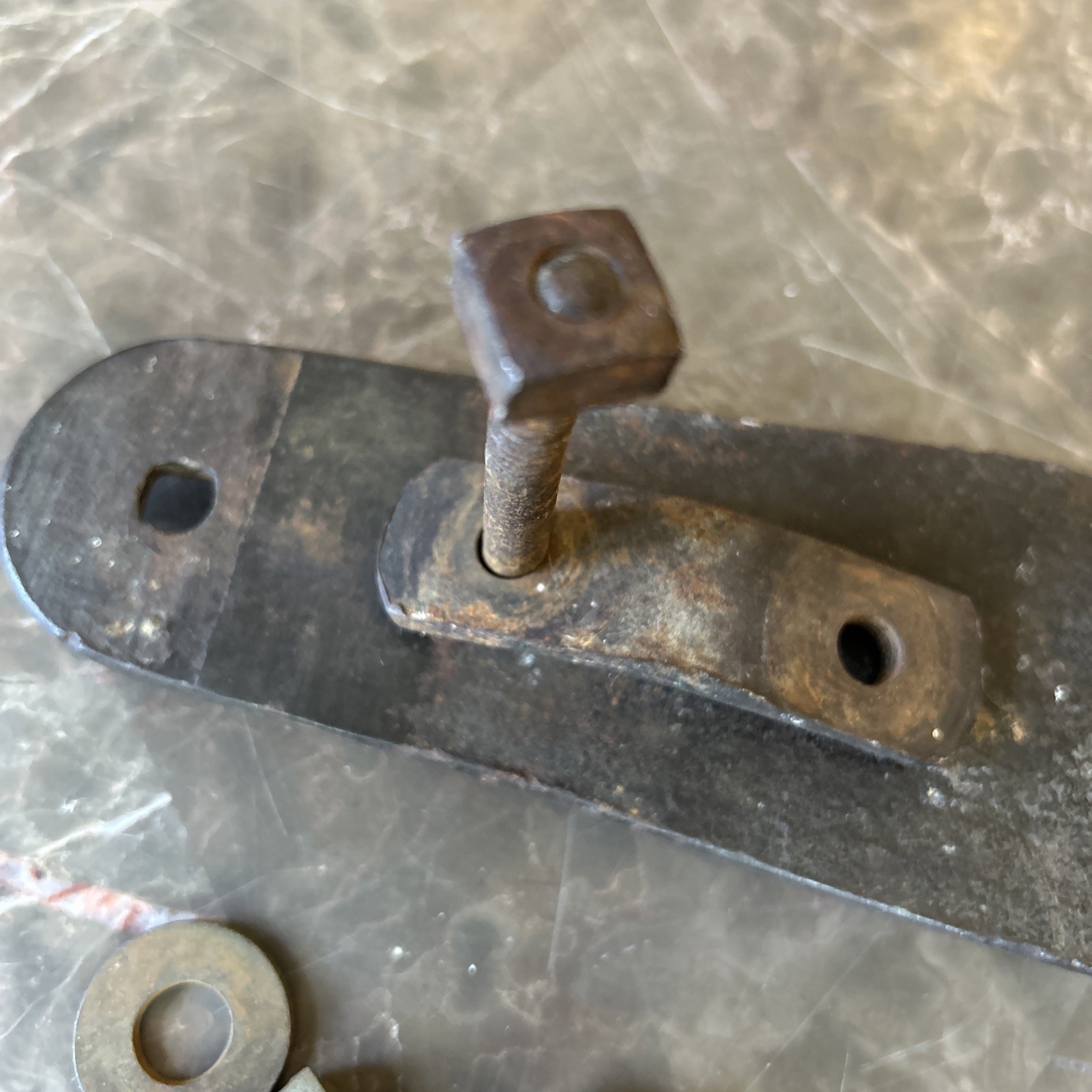 Antique Hudson Mfg Steam Engine Builder&rsquo;s Plate Threshing Machine Cast Iron