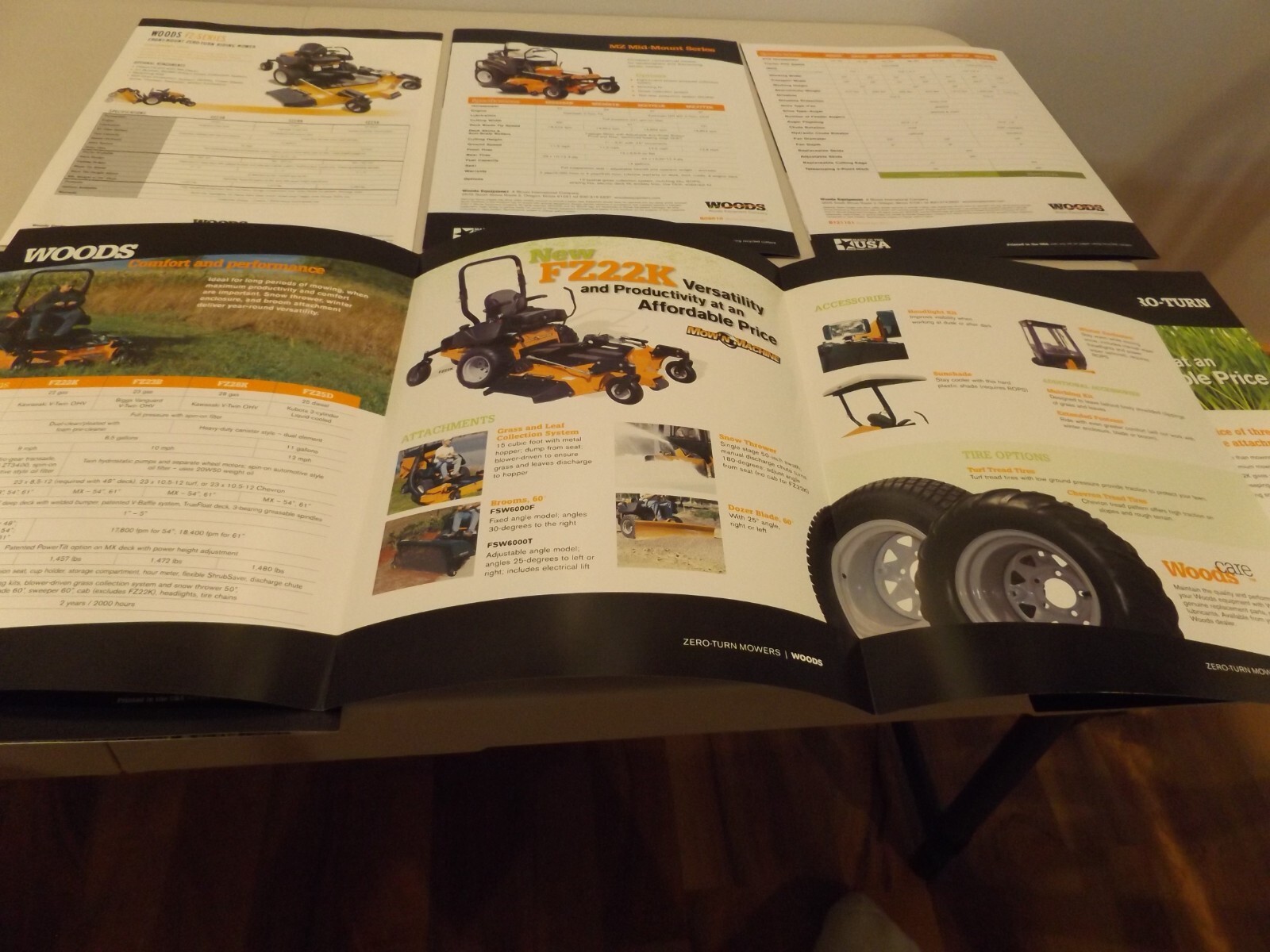 6-pc. WOODS MOW&rsquo;N MACHINES, 2010-2013