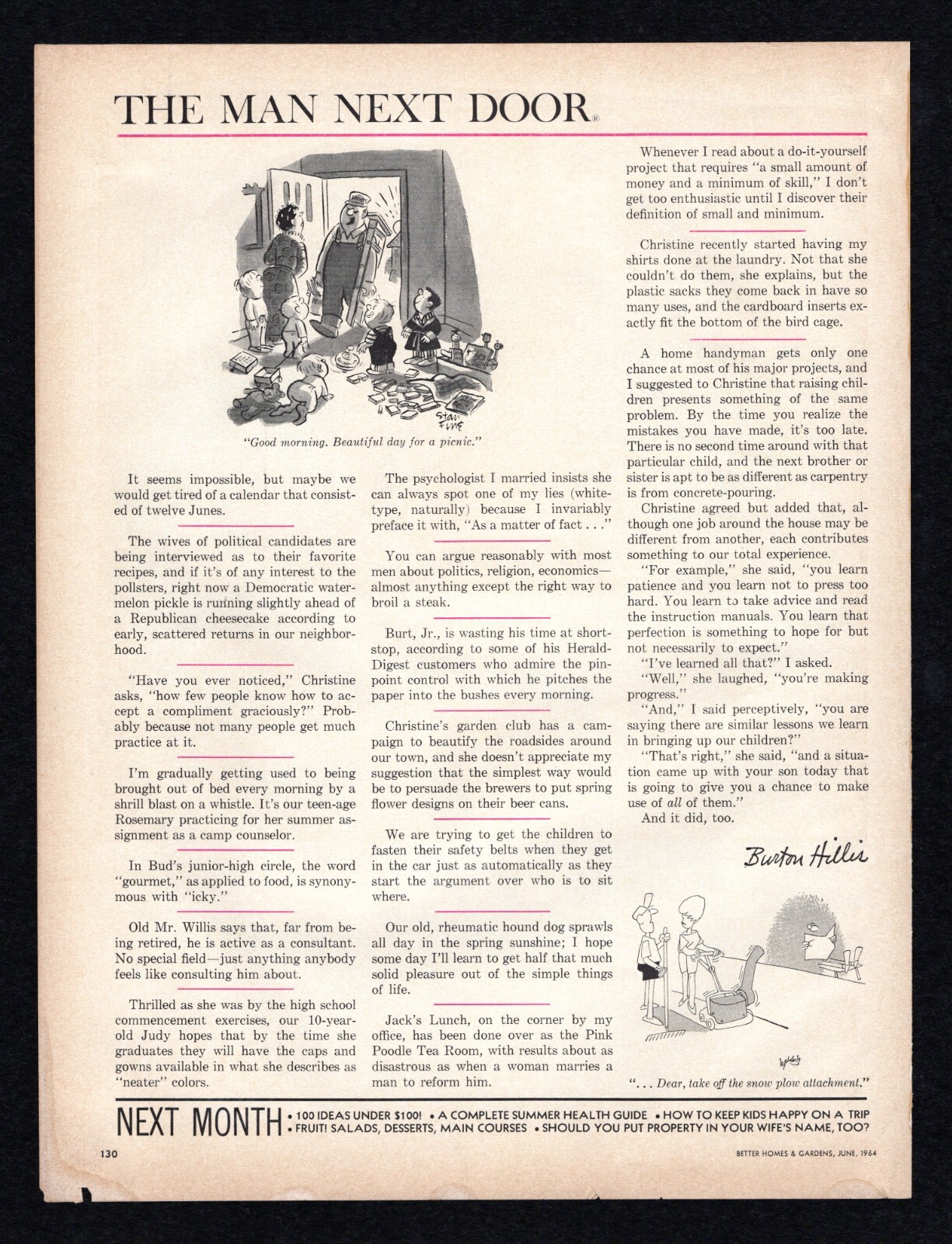 1964 Sawyers Garden Genie All Purpose Sprayer Sale Madison Nurseries Print Ad