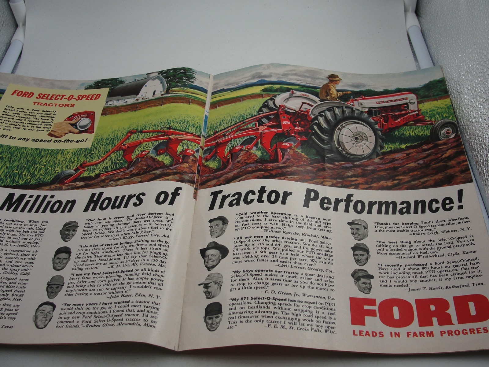 Ford Farming For More Profit Less Work Summer 1961 Brochure