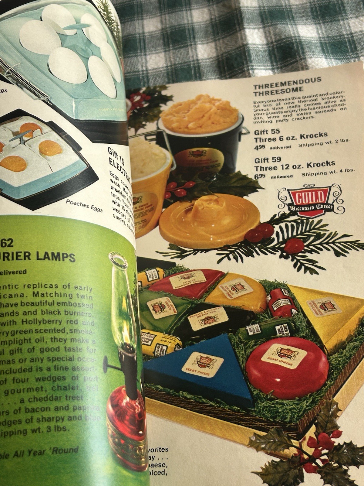 Vintage 1973 WISCONSIN CHEESE MAKERS GUILD Catalog 39 Pgs