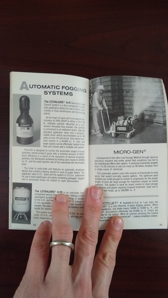 1988 Pestcon Pocket Guide for protection of seed and grain storage