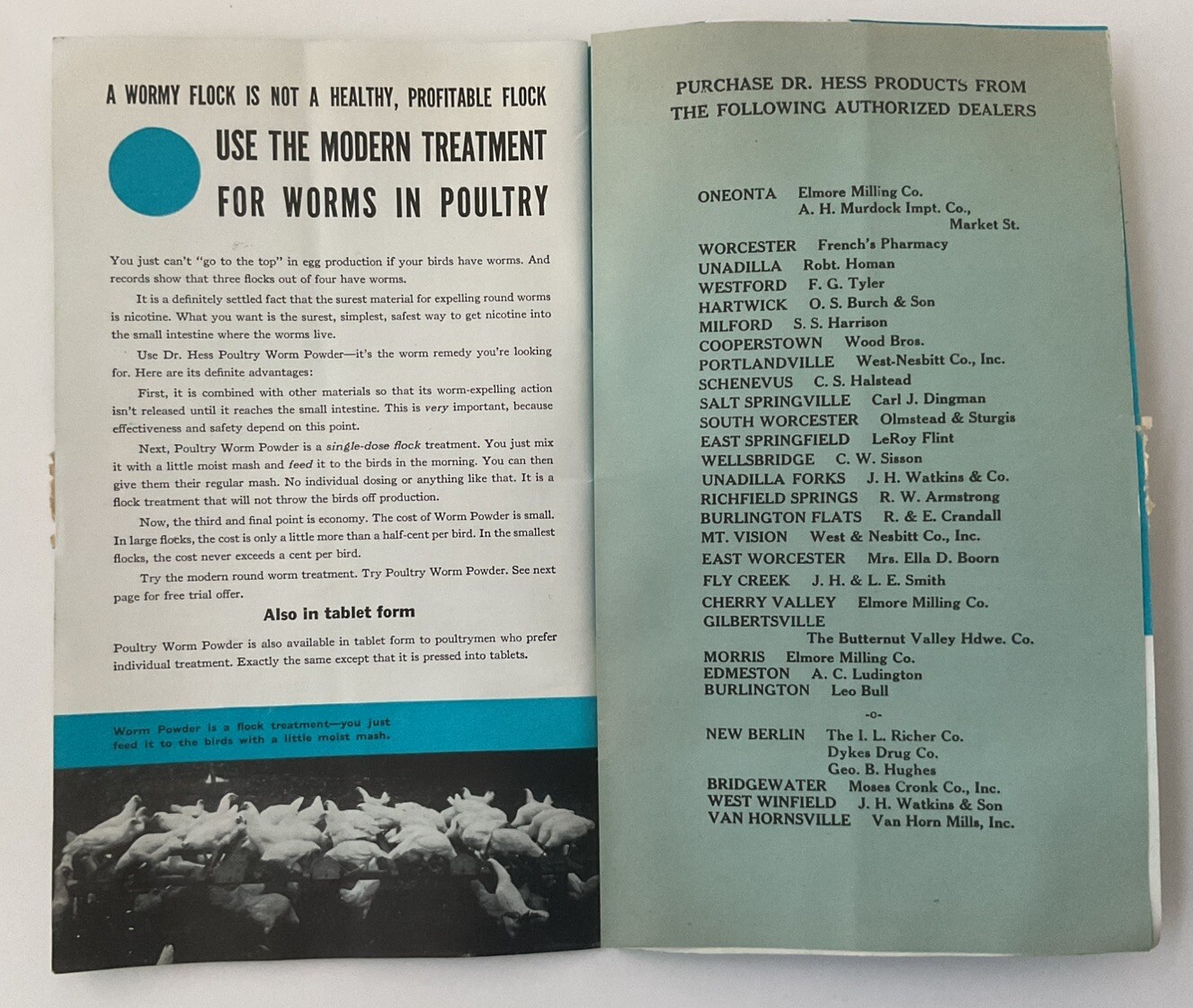 Brochure – They Went To The Top – Dr Hess & Clark Annual Catalog Ashland Ohio
