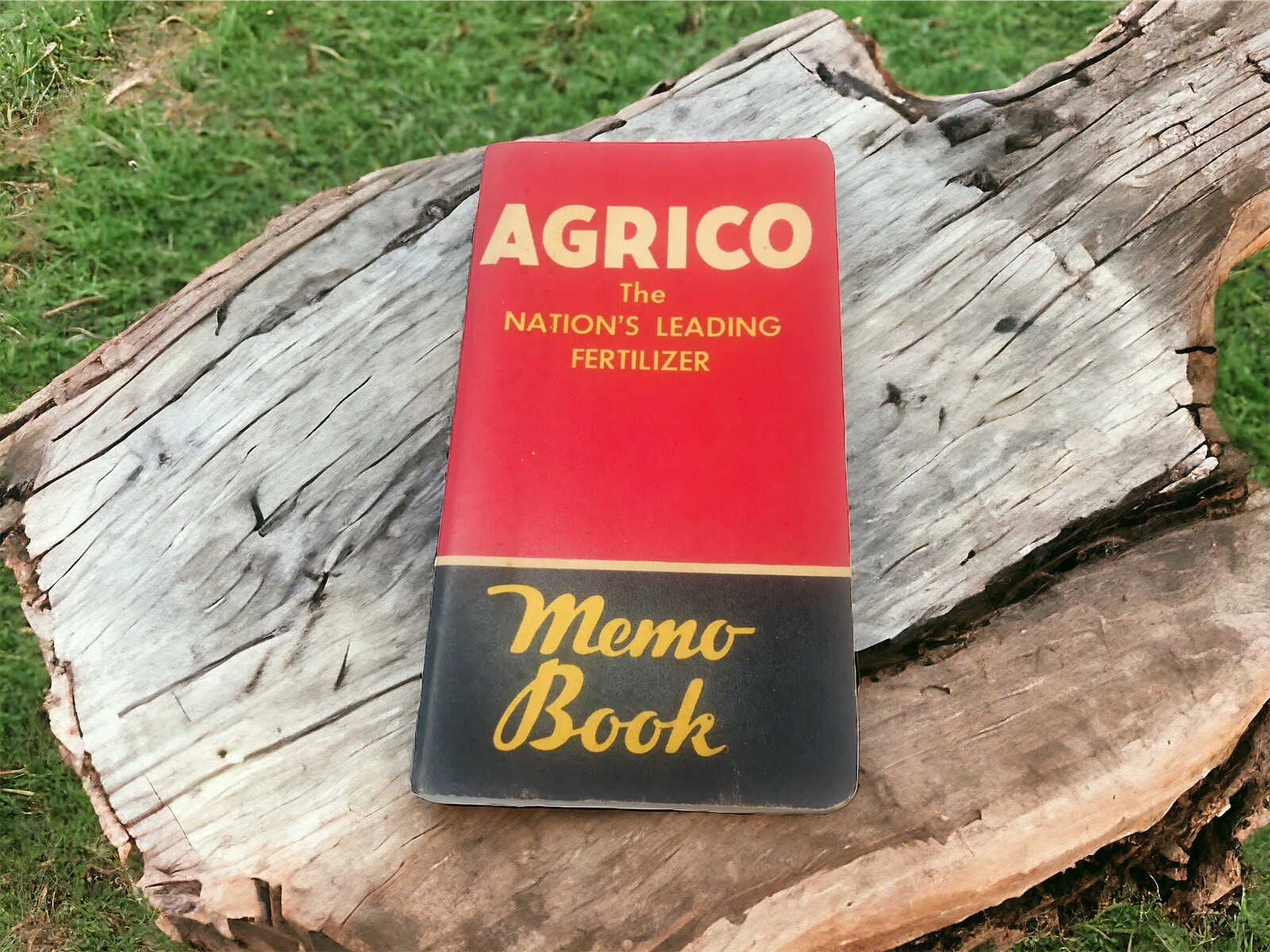 AGRICO Fertilizer Advertising Memo Calendar Book 1957 Vtg American Agriculture