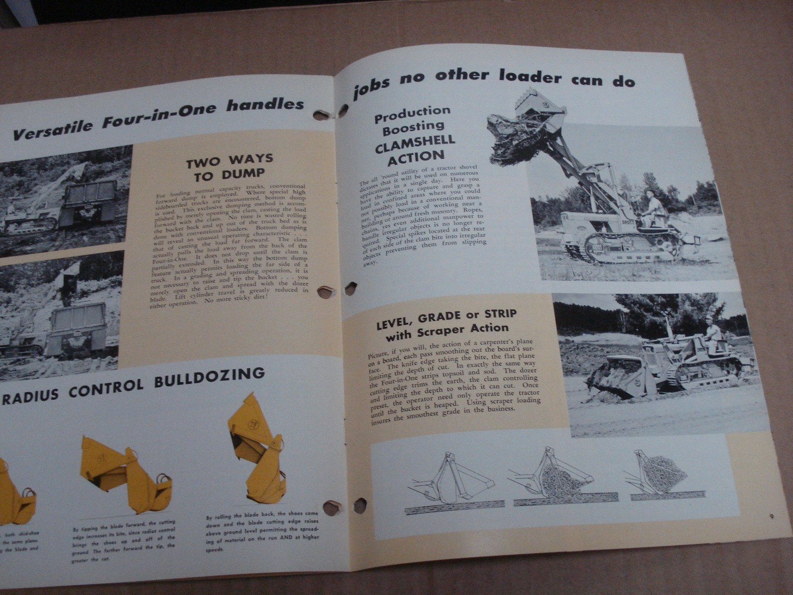 International Canadian Built Crawlers Brochure T-4, T-5, TD-5, TC-5, T DC-5