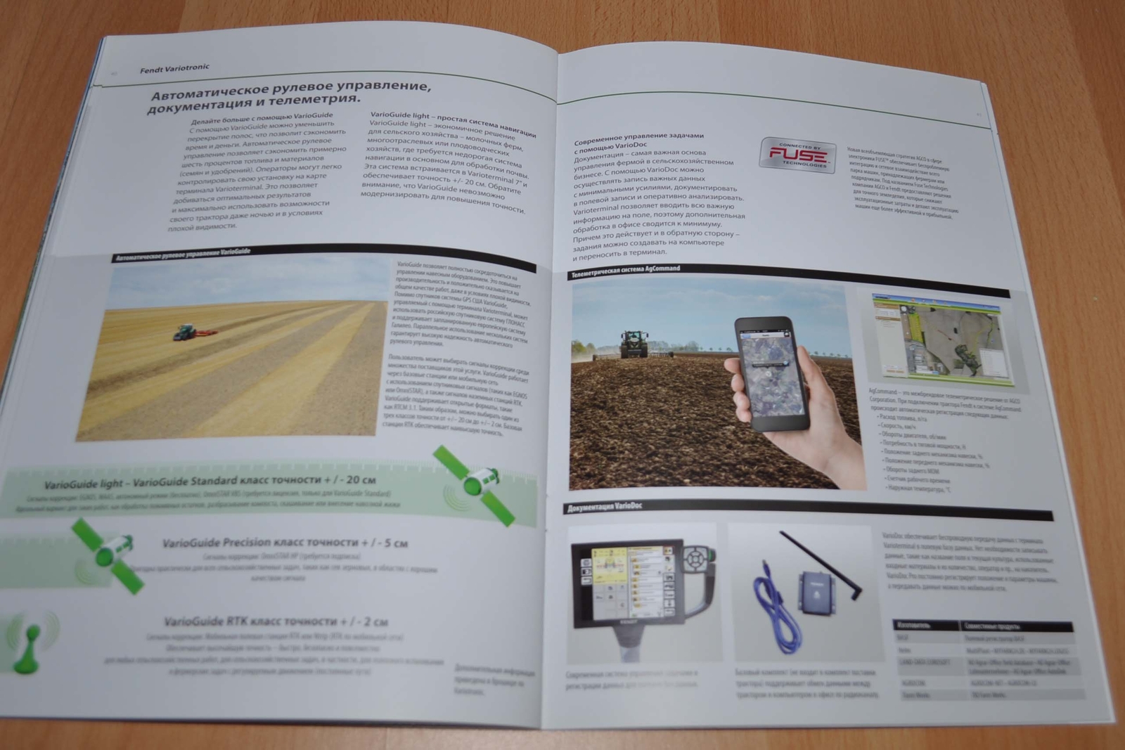 Fendt 900 Vario Tractor Agricultural Brochure Prospekt