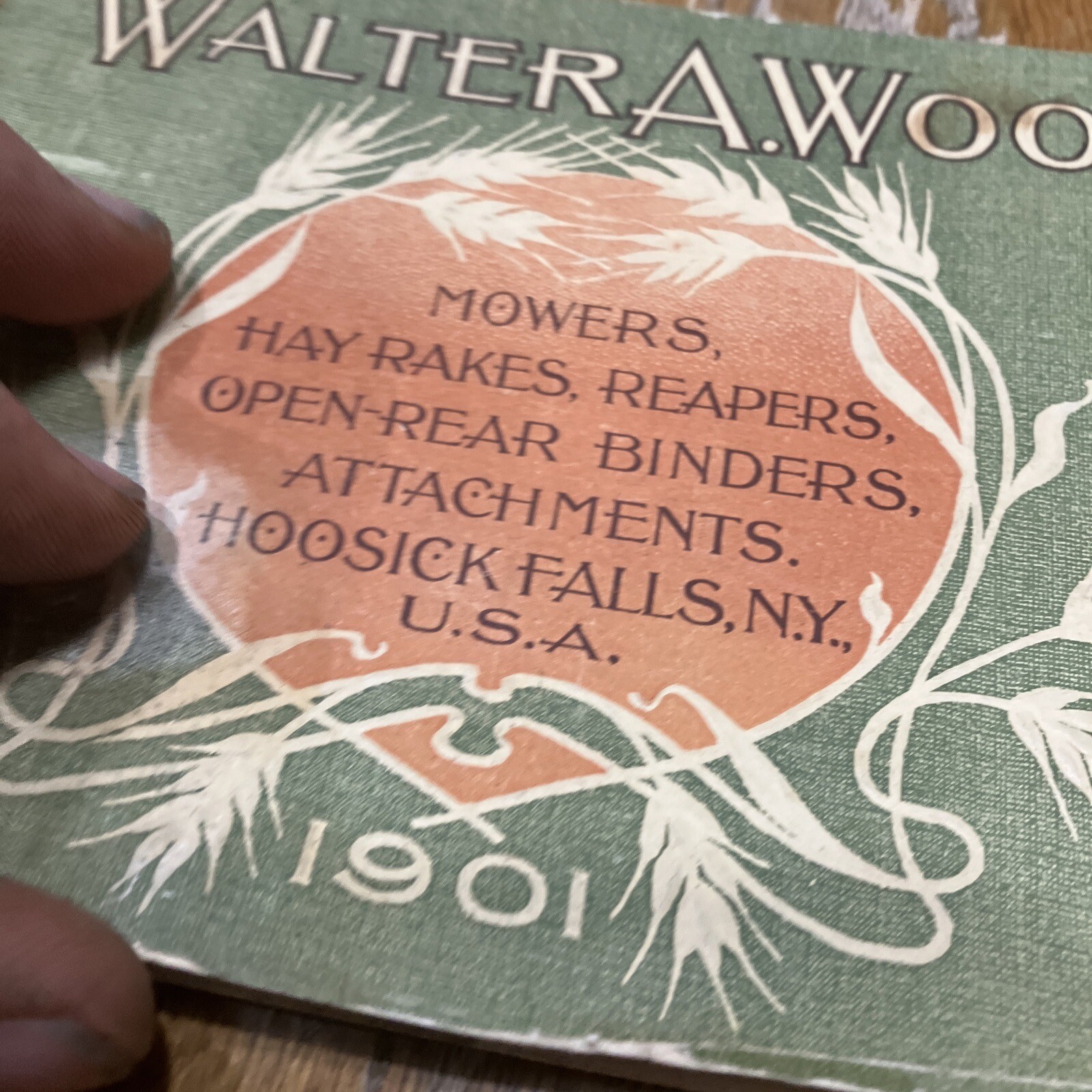 Very Early 1901 « Walter A. Wood » Mowing & Reaping Farm Machine Co.Catalog *