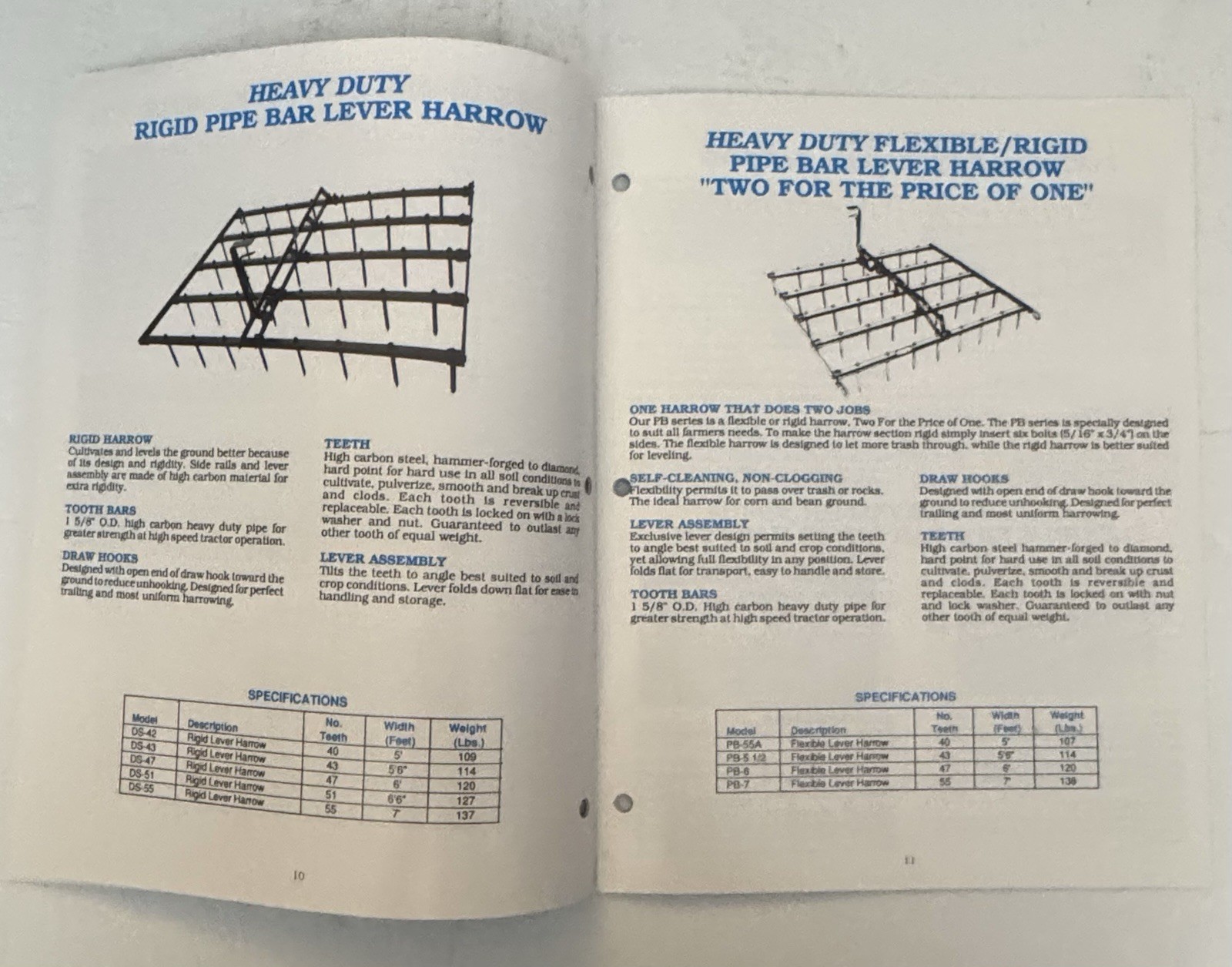 Vintage 1999 Pepin Farm Implements Catalog Farming Agriculture Hydraulic Carts