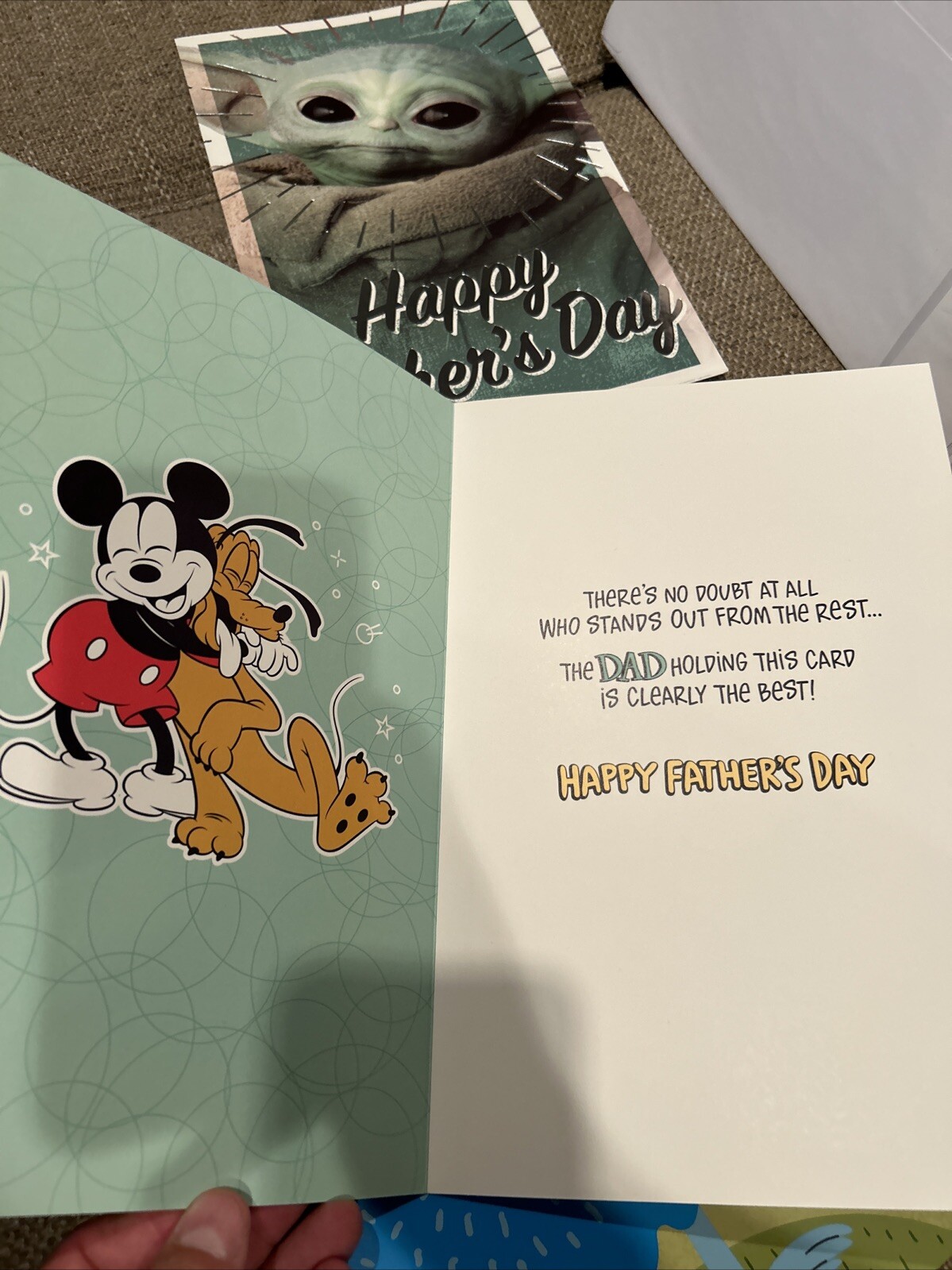 American greetings tractor Father’s Day card