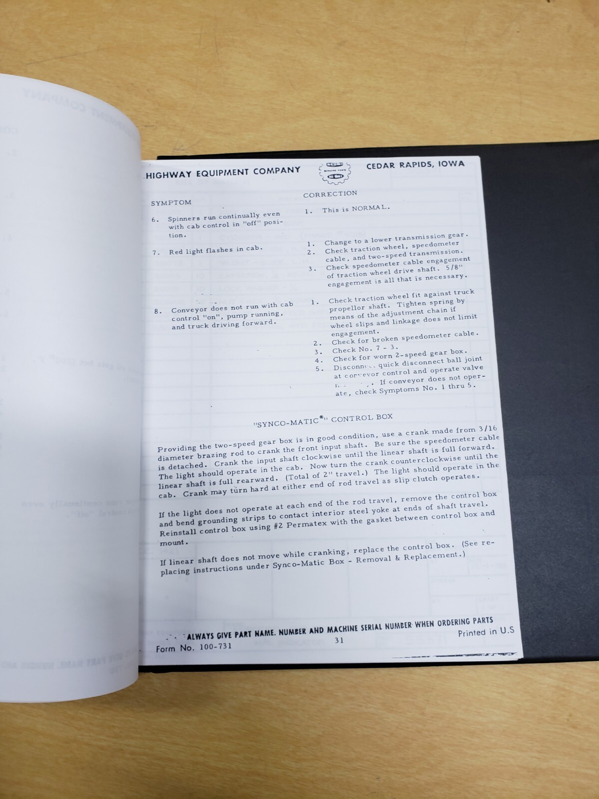 New Leader L-2020 L-70 L-30 Spin Spreader Operation Manuals with Parts List