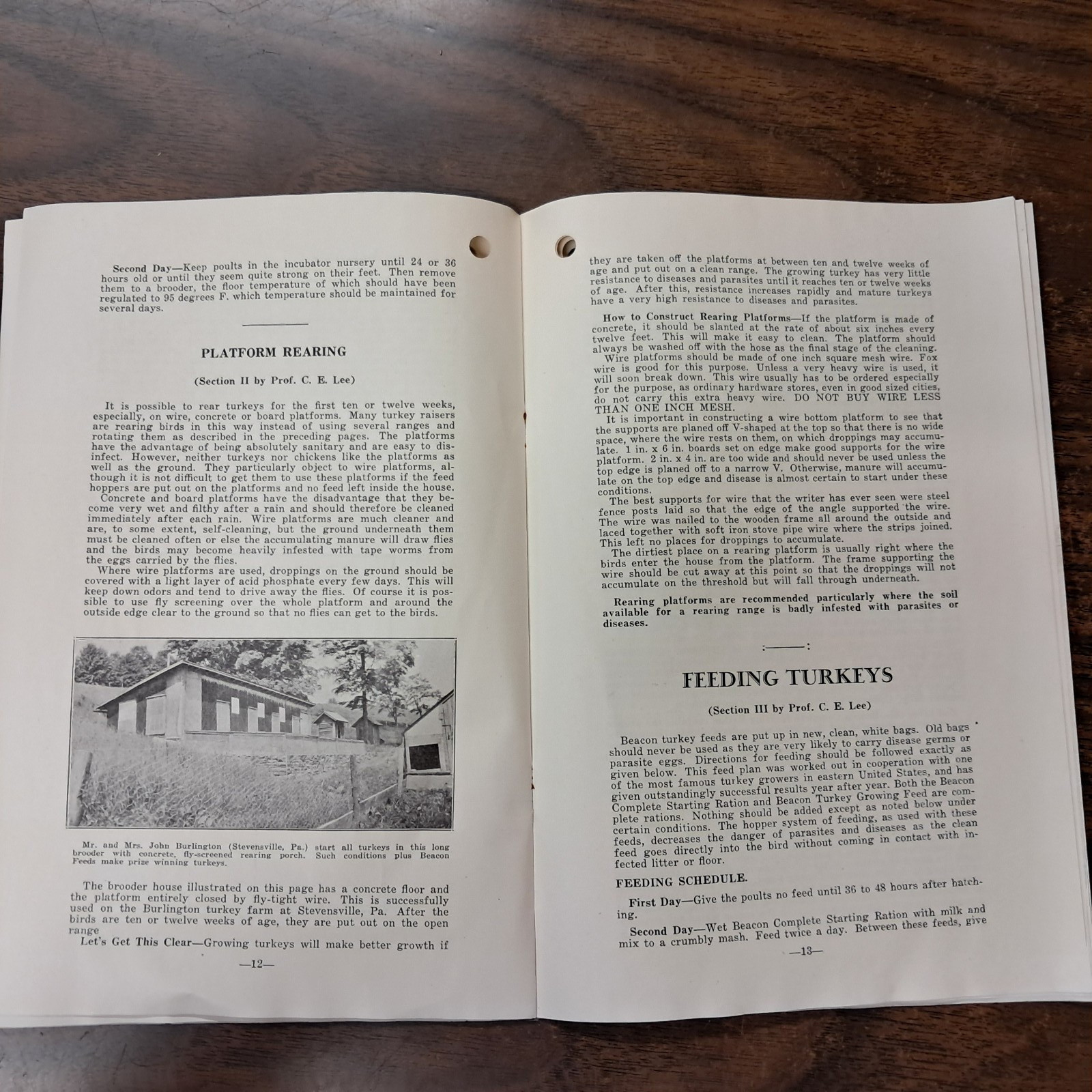 Vintage 1929 Turkey World Show Book & Talking Turkey Beacon Milling Co. N.Y.