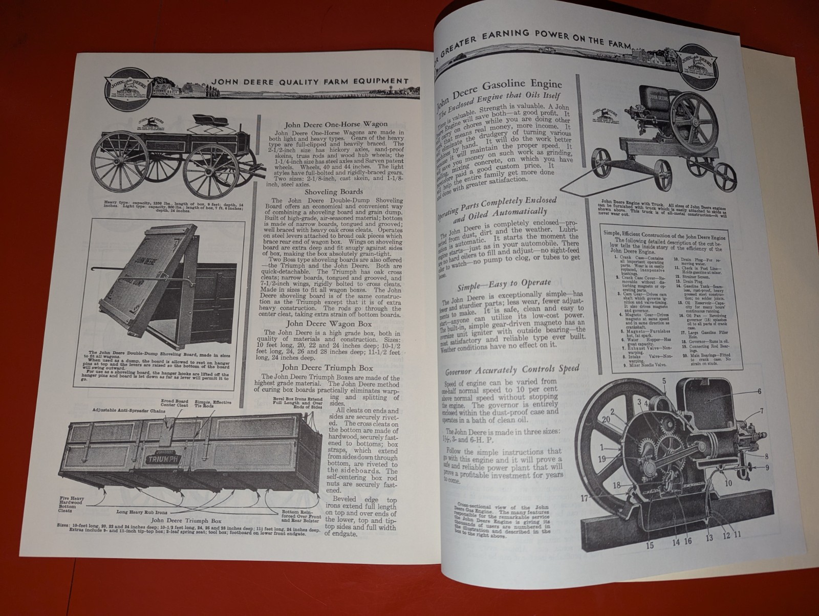 1932 Greater Farming Power On The Farm John Deere Quality Implements Catalog