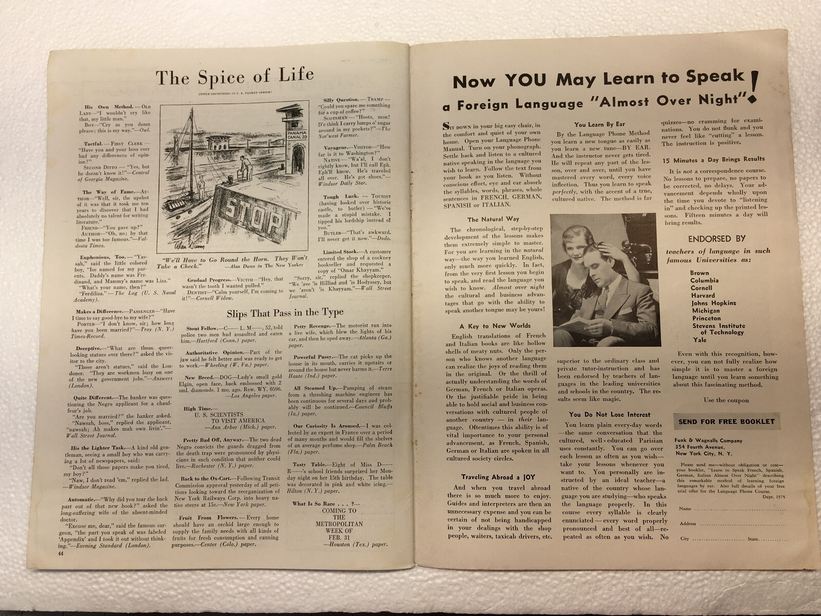 THE LITERARY DIGEST MAGAZINE — FEBRUARY 22, 1936
