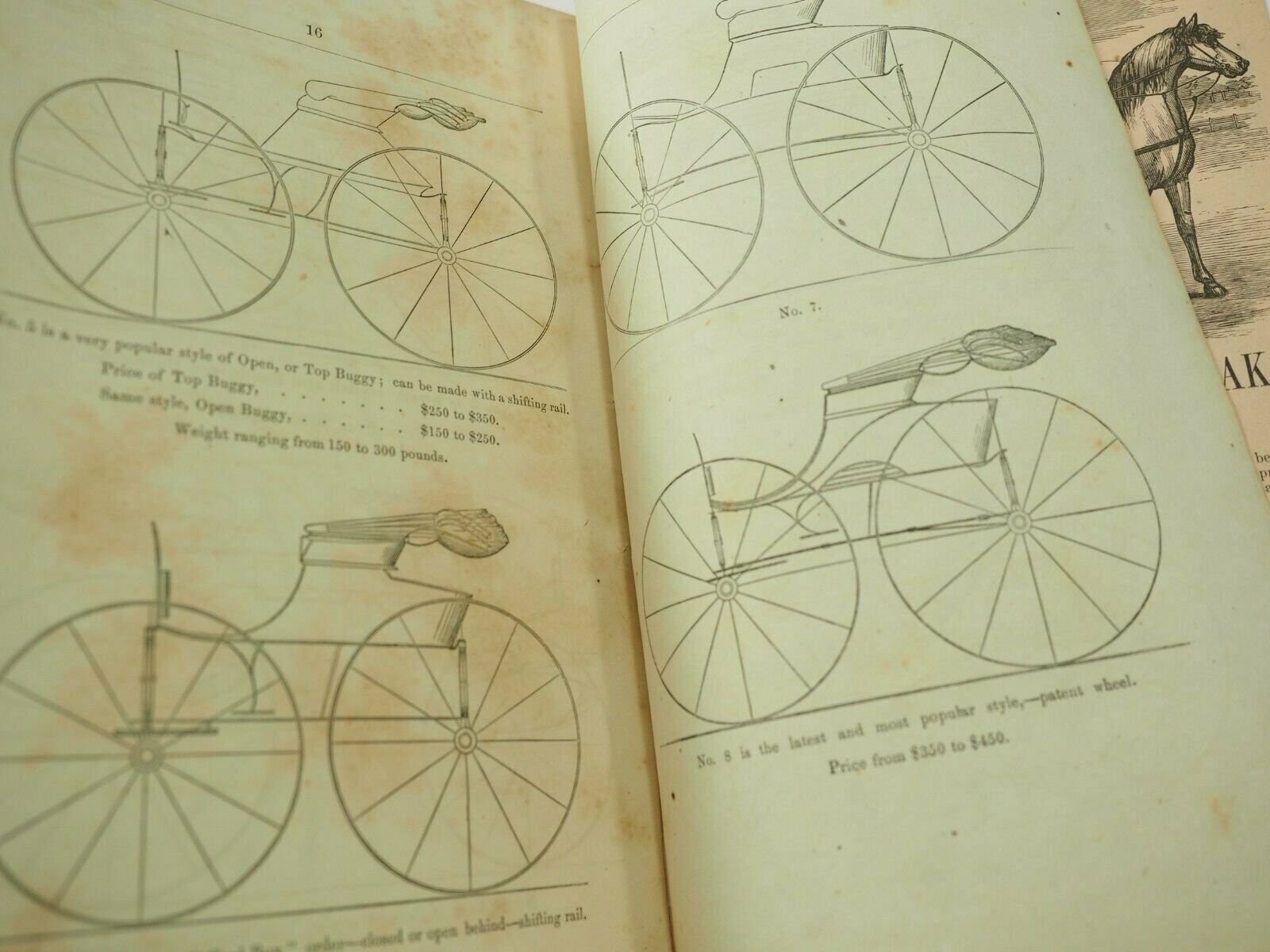 Ohio Mower Reaper & Taylor Patent Hay tender 18 page advertising pamphlet 1866