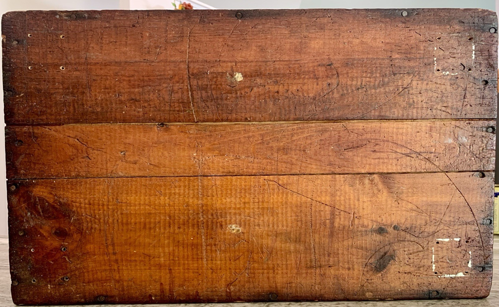 Wood&rsquo;s TEAS & COFFEE BOSTON Mass Wood CRATE Box Early 1900&rsquo;s