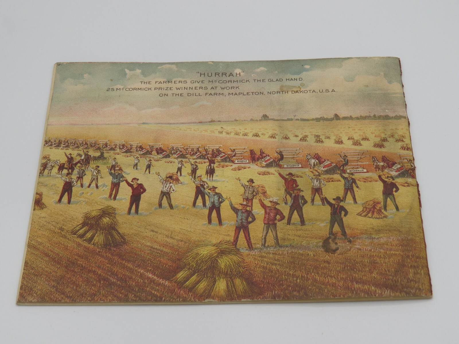 Vintage 1890&rsquo;s McCormick&rsquo;s Right Hand IH Deering Catalog Brochure RARE Binder