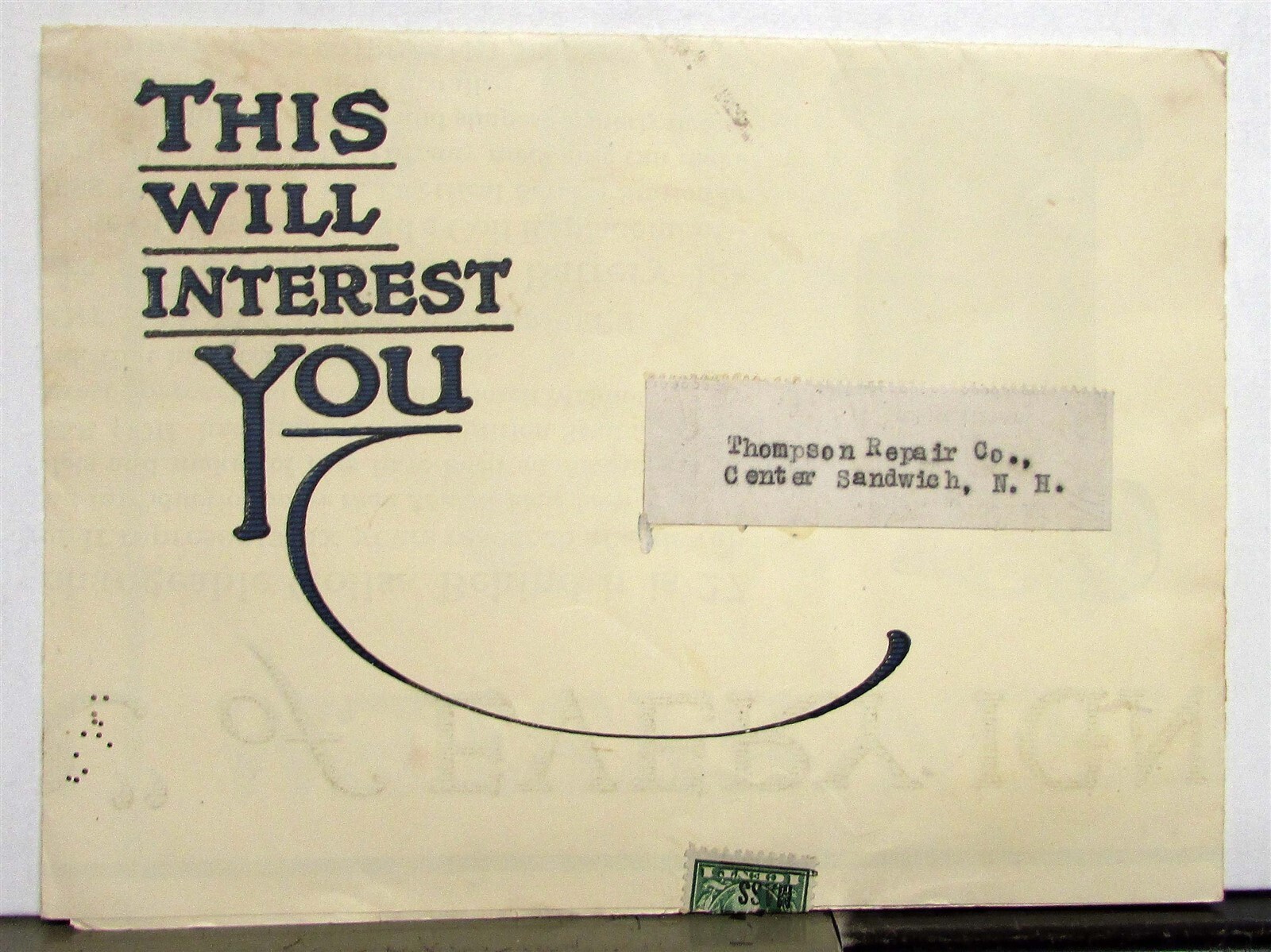 1920s J&B Products Timer Interchangeable Coils Tools Sales Mailer
