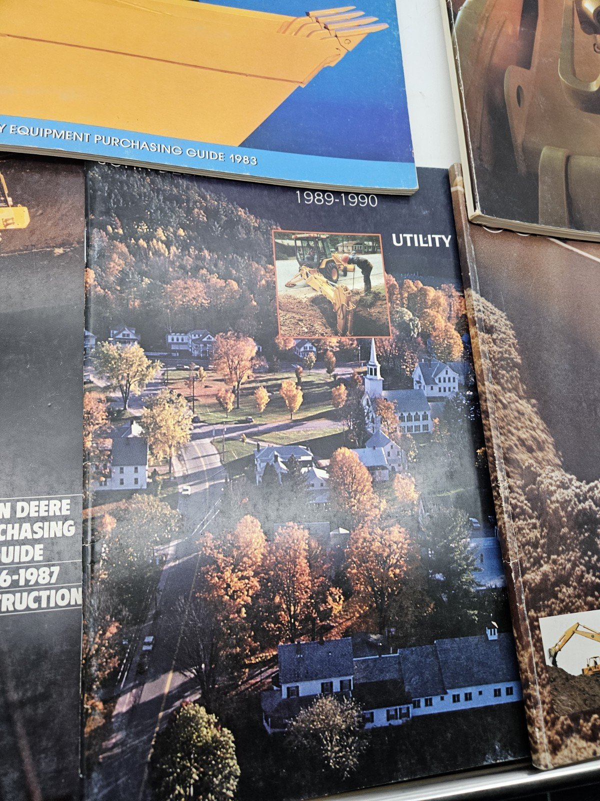 1980s John Deere Excavator Loader Construction Utility Purchasing Guide Lot 15