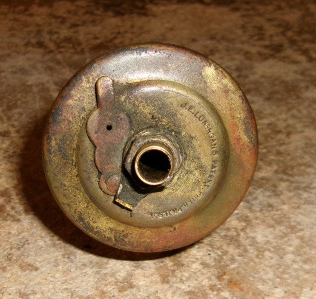 vintage J.E. Lonergans brass oiler for parts or repair used