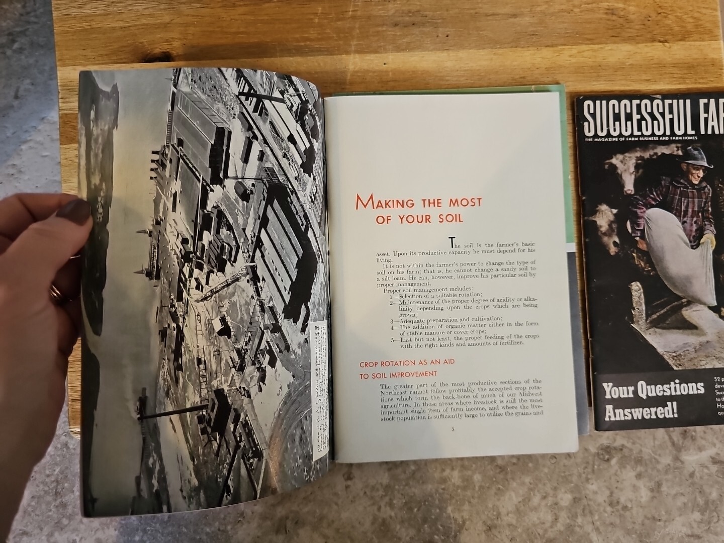 successful farming sample fertilizer tractor book magazine 1944 47 etc