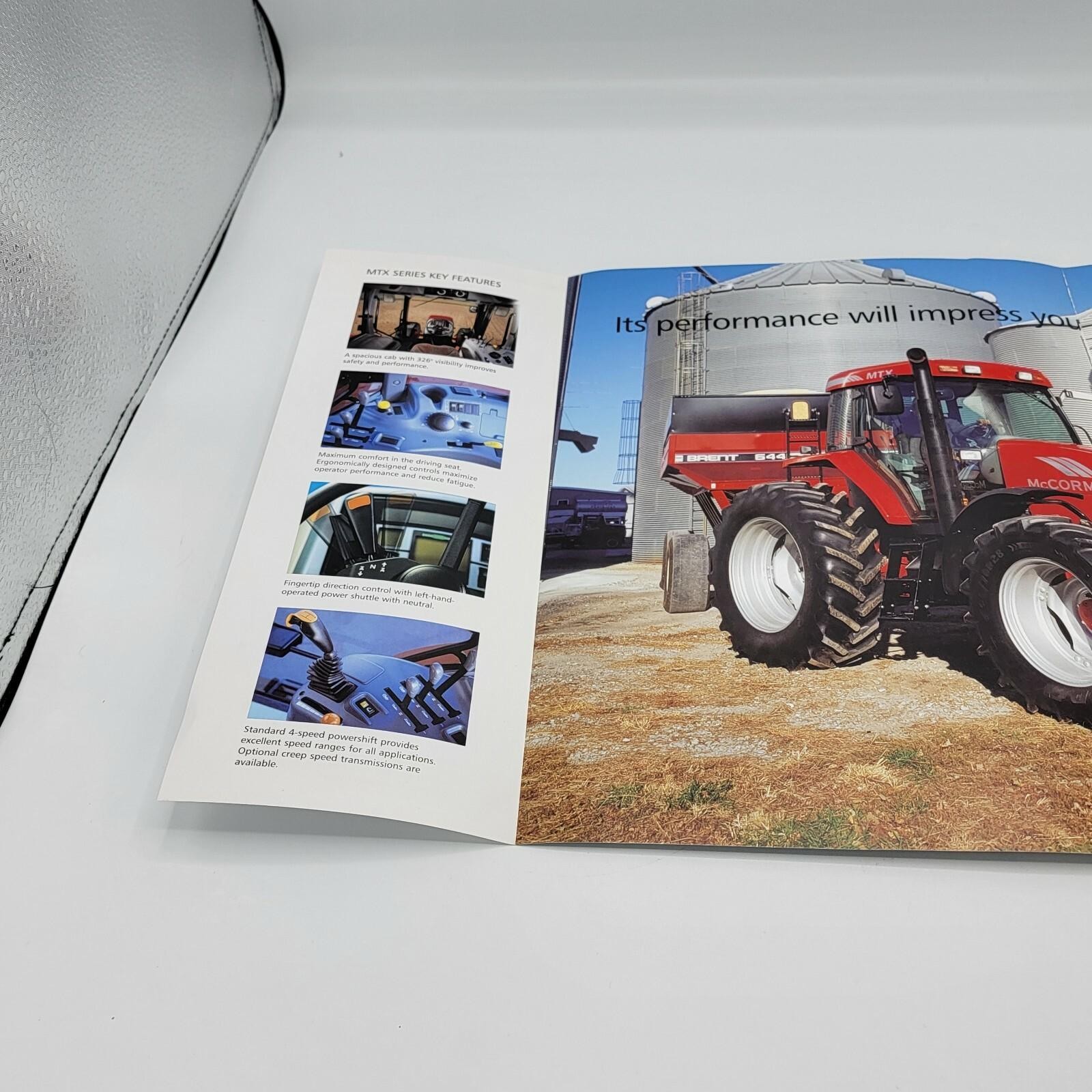 McCormick MTX Series 118-176 HP Tractor Color Brochure