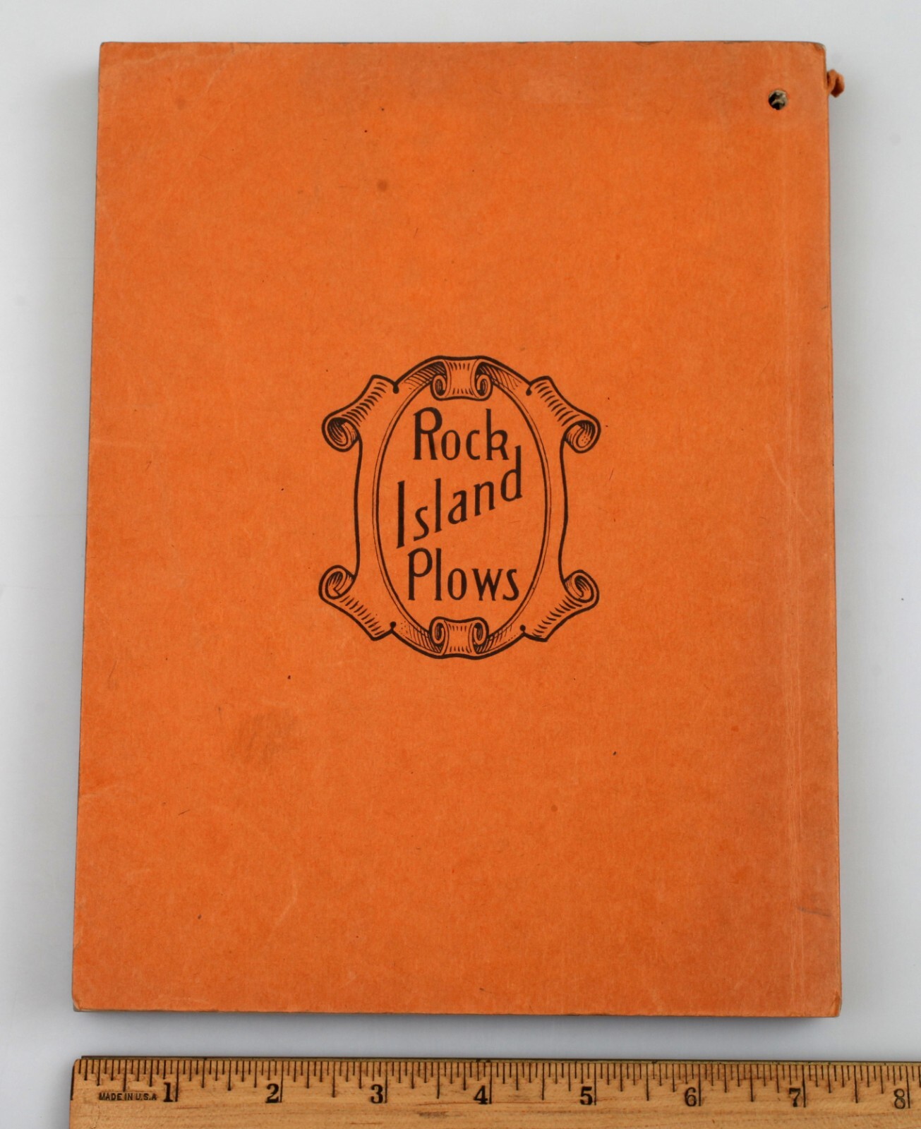 Vintage 1920 Rock Island Plow Repair Catalog No. 60