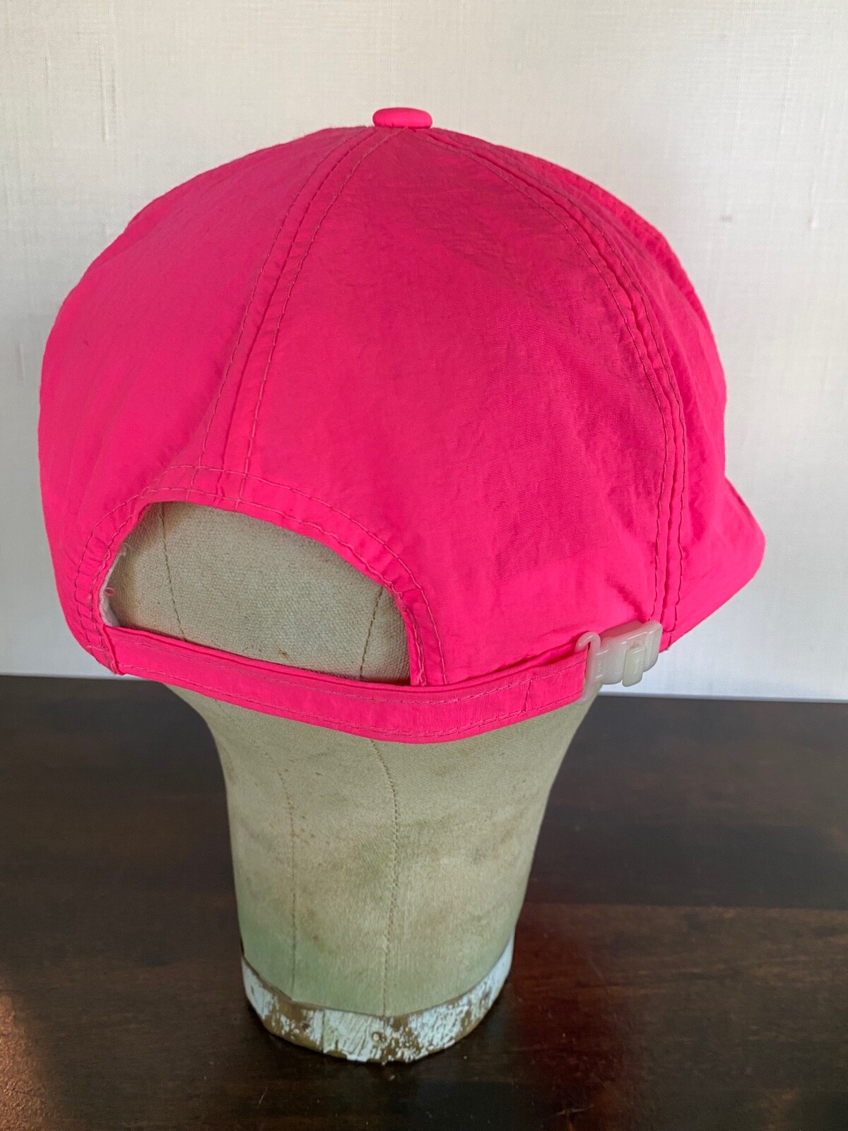 Vintage Beattie Kansas Co-Op Advertising Hat 75th Anniversary Neon Pink Farm Ag