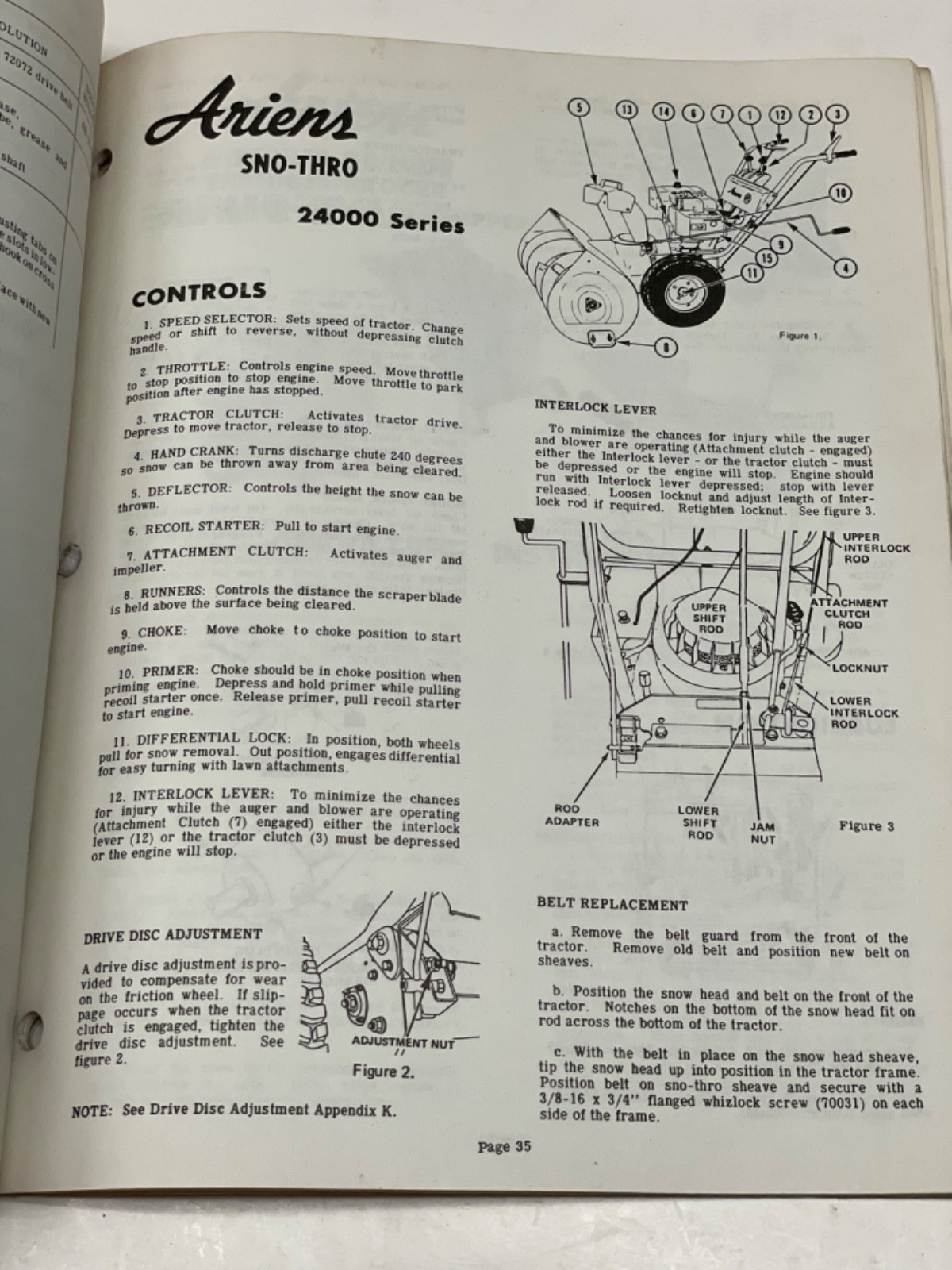 Vintage Ariens Service Technique Manual – Gard-N-Yard & Sno-Thro Second Edition