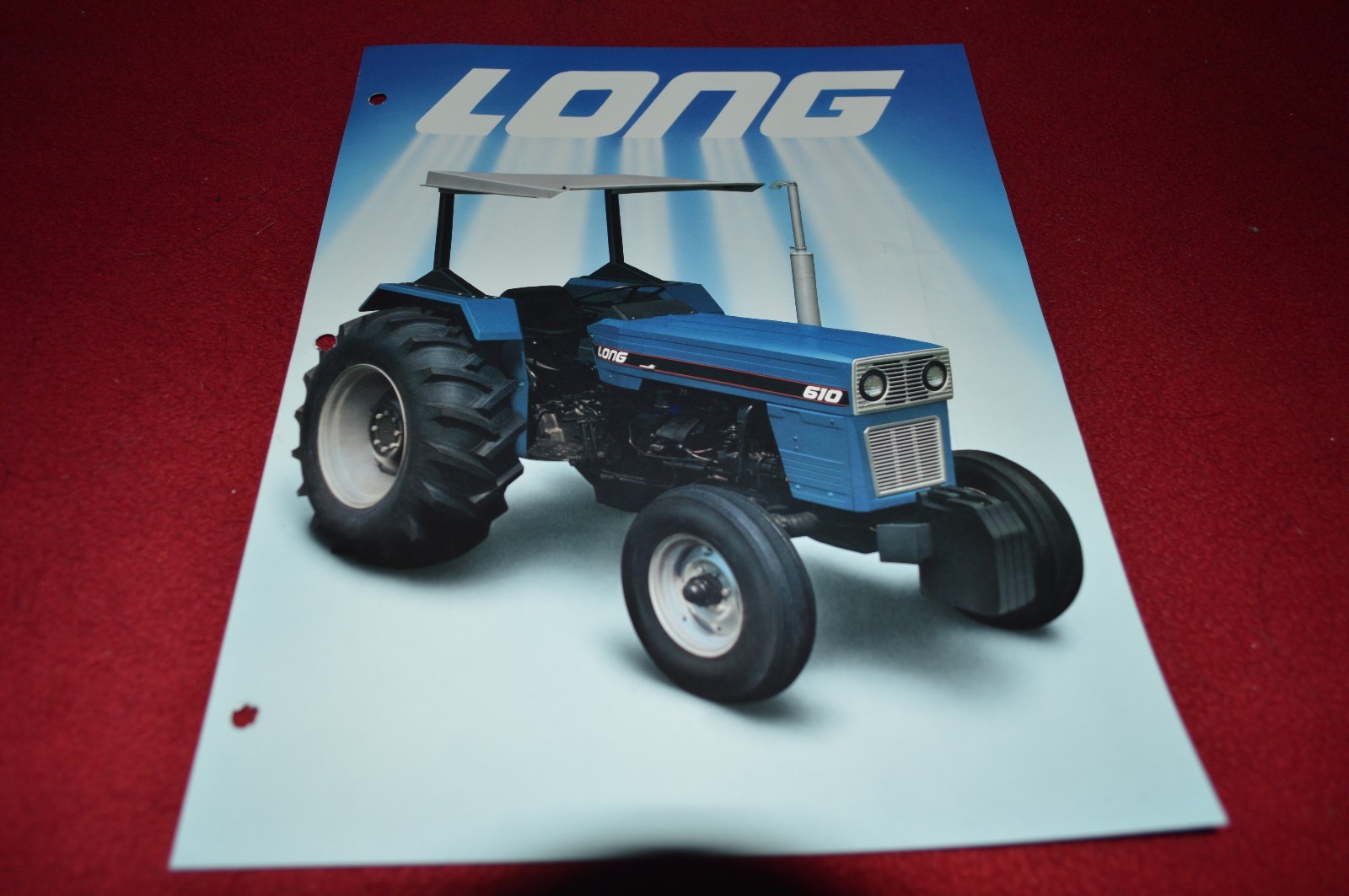 Long 610 Tractor Dealer&rsquo;s Brochure DCPA 2338 7-87