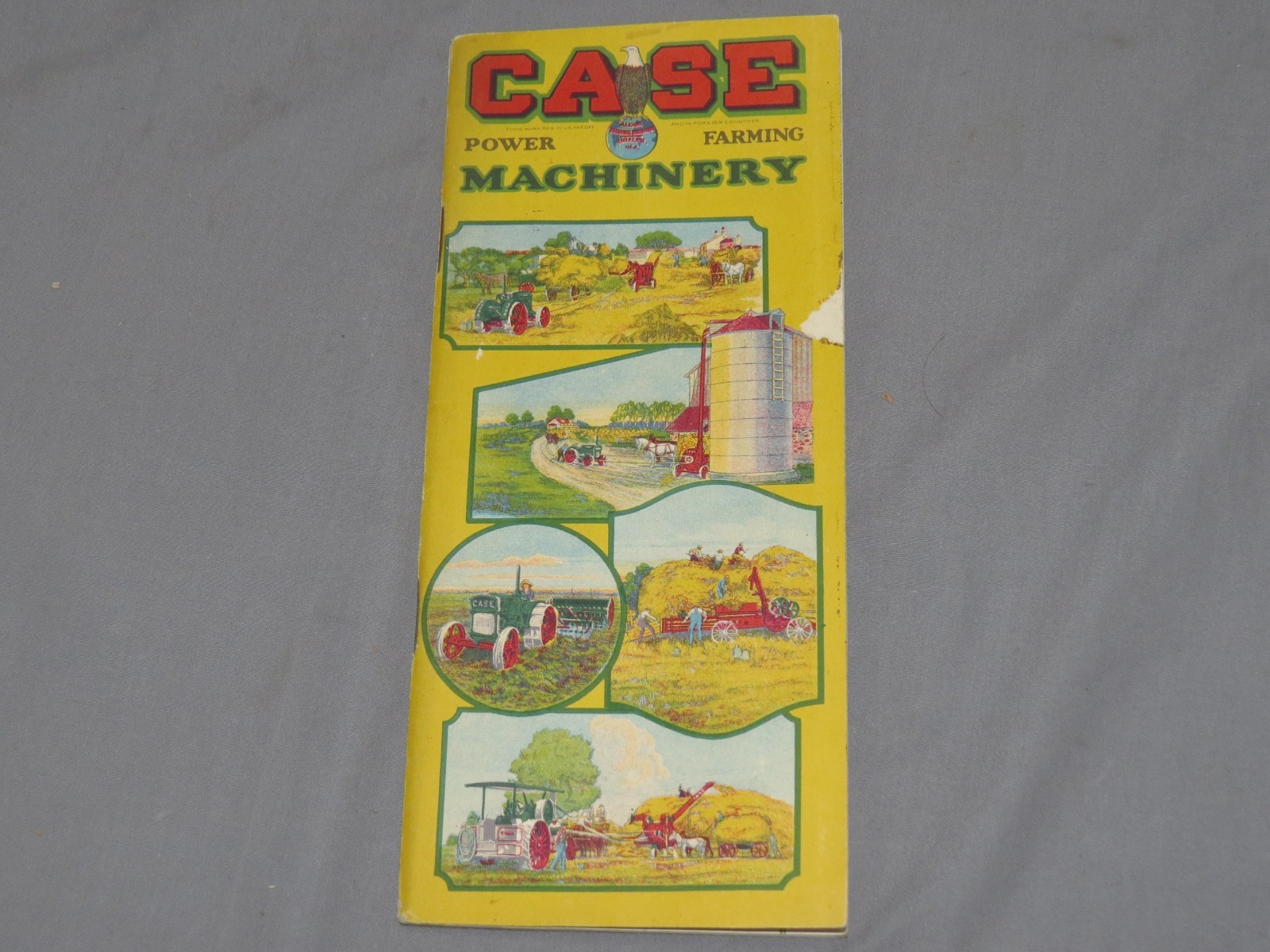 Vintage 1920&rsquo;s JI CASE Power Farming Machinery Tractor Full Line Catalog NICE!