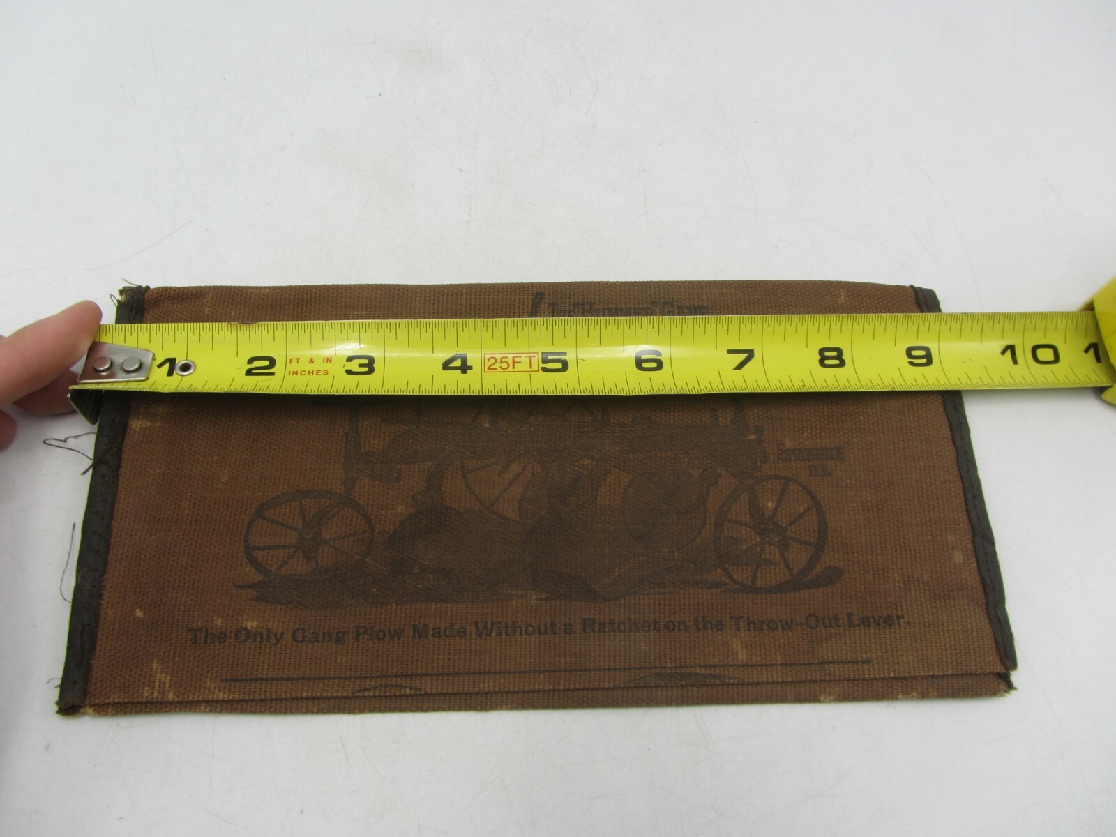 Vintage 1899 The Hummer Plow Folder Calendar Sattley Manufacturing Illinois